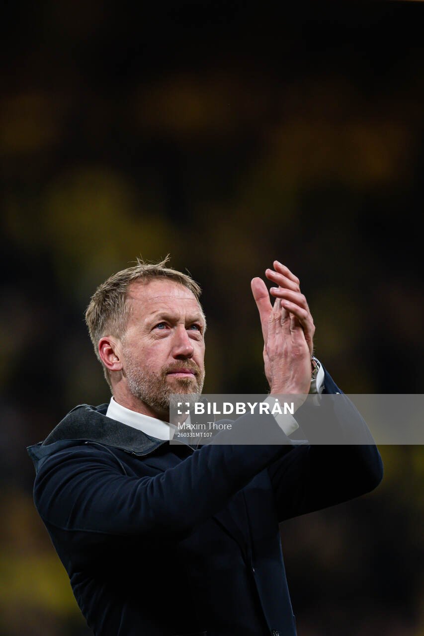 Head coach Graham Potter of Sweden celebrate