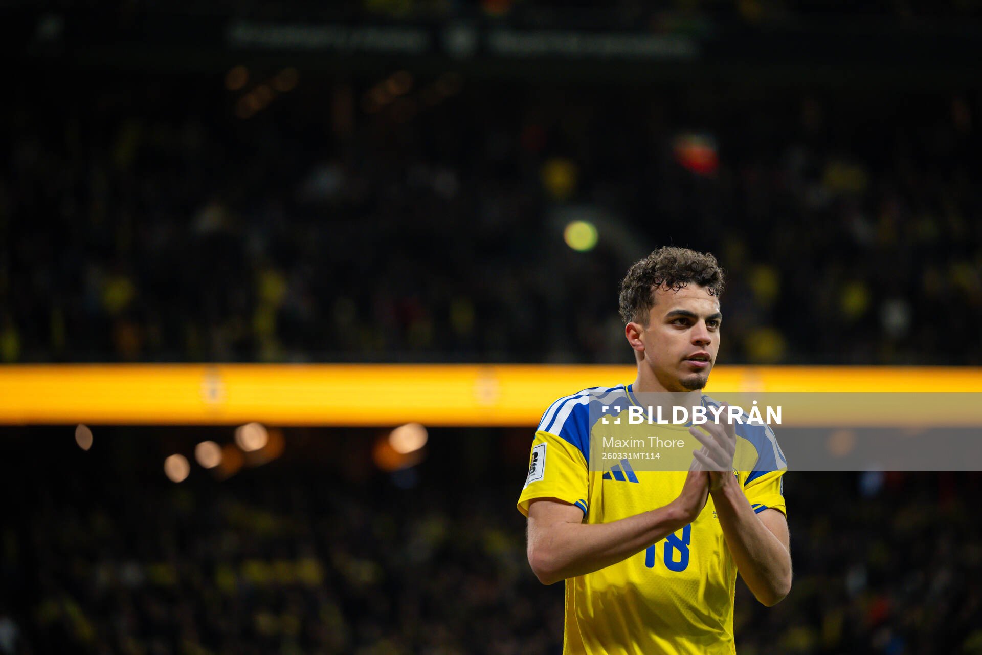 Yasin Ayari of Sweden
