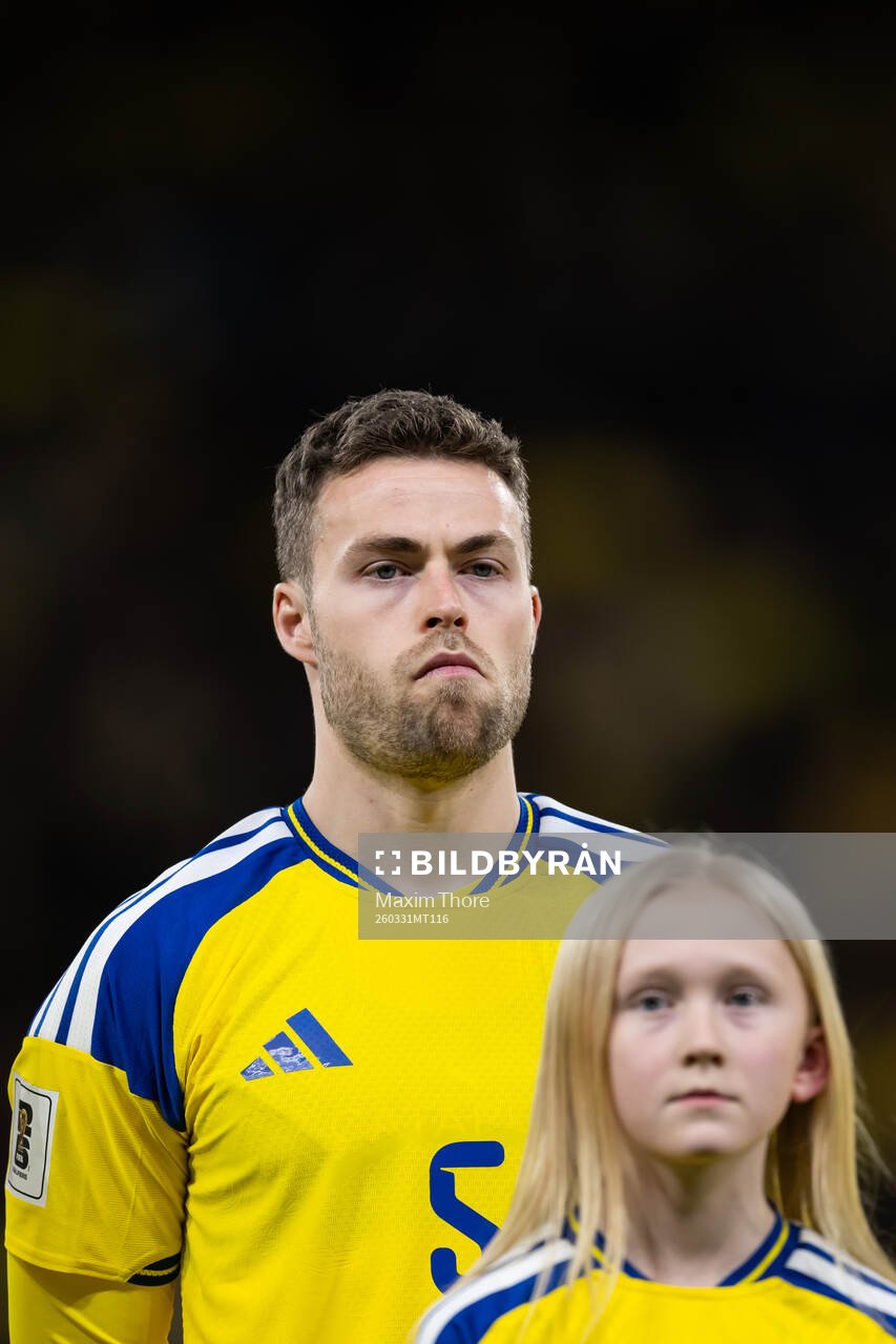 Gabriel Gudmundsson of Sweden at line up