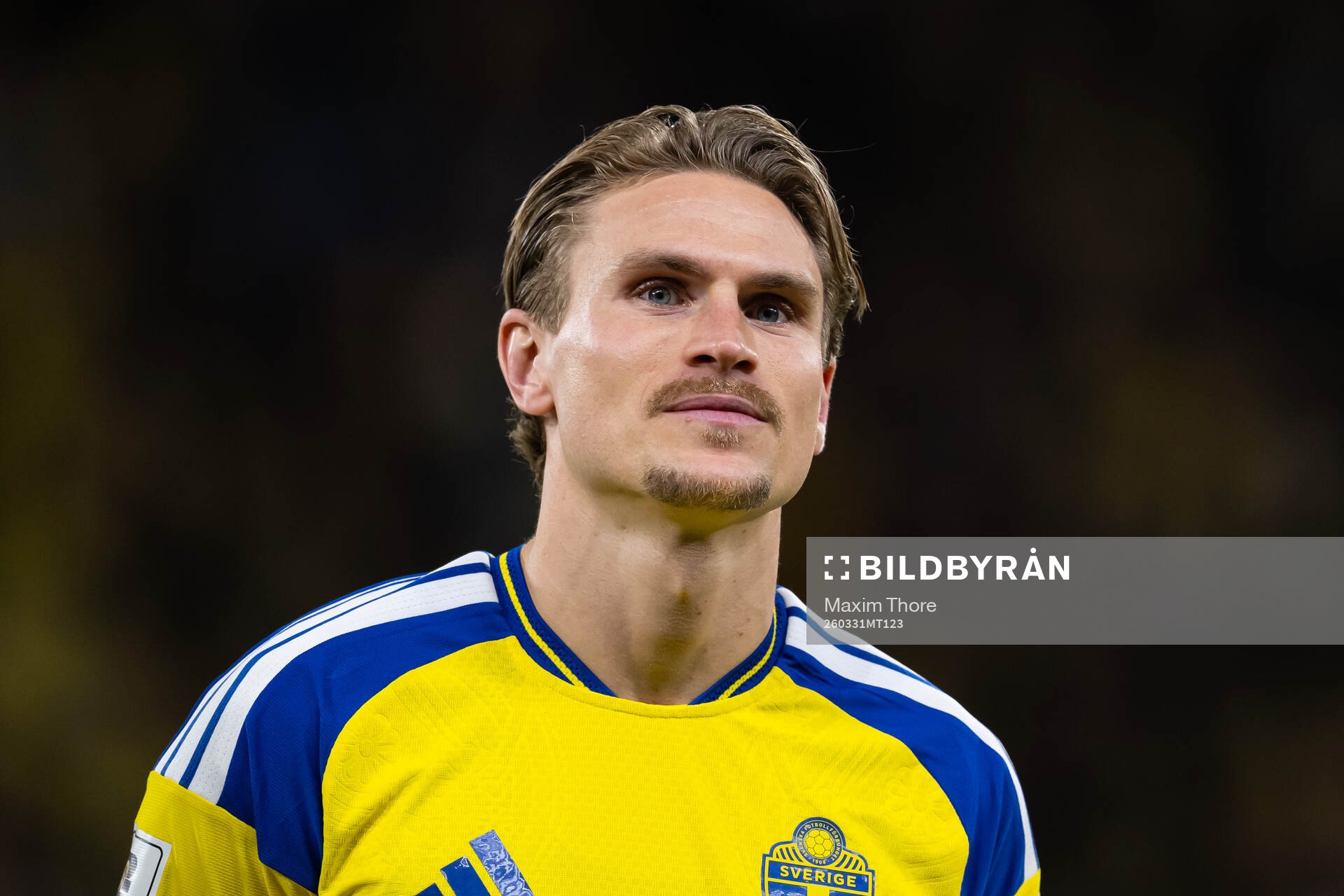 Mattias Svanberg of Sweden at line up