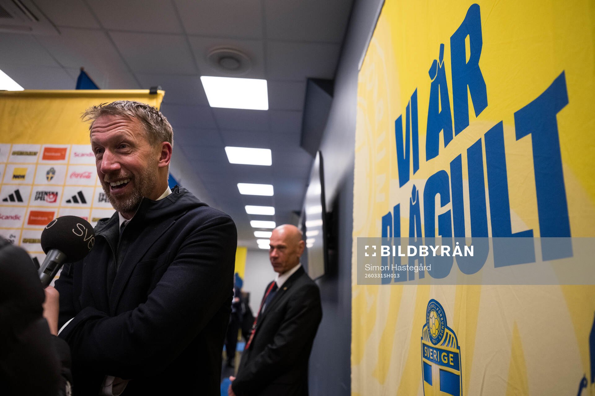 Head coach Graham Potter of Sweden