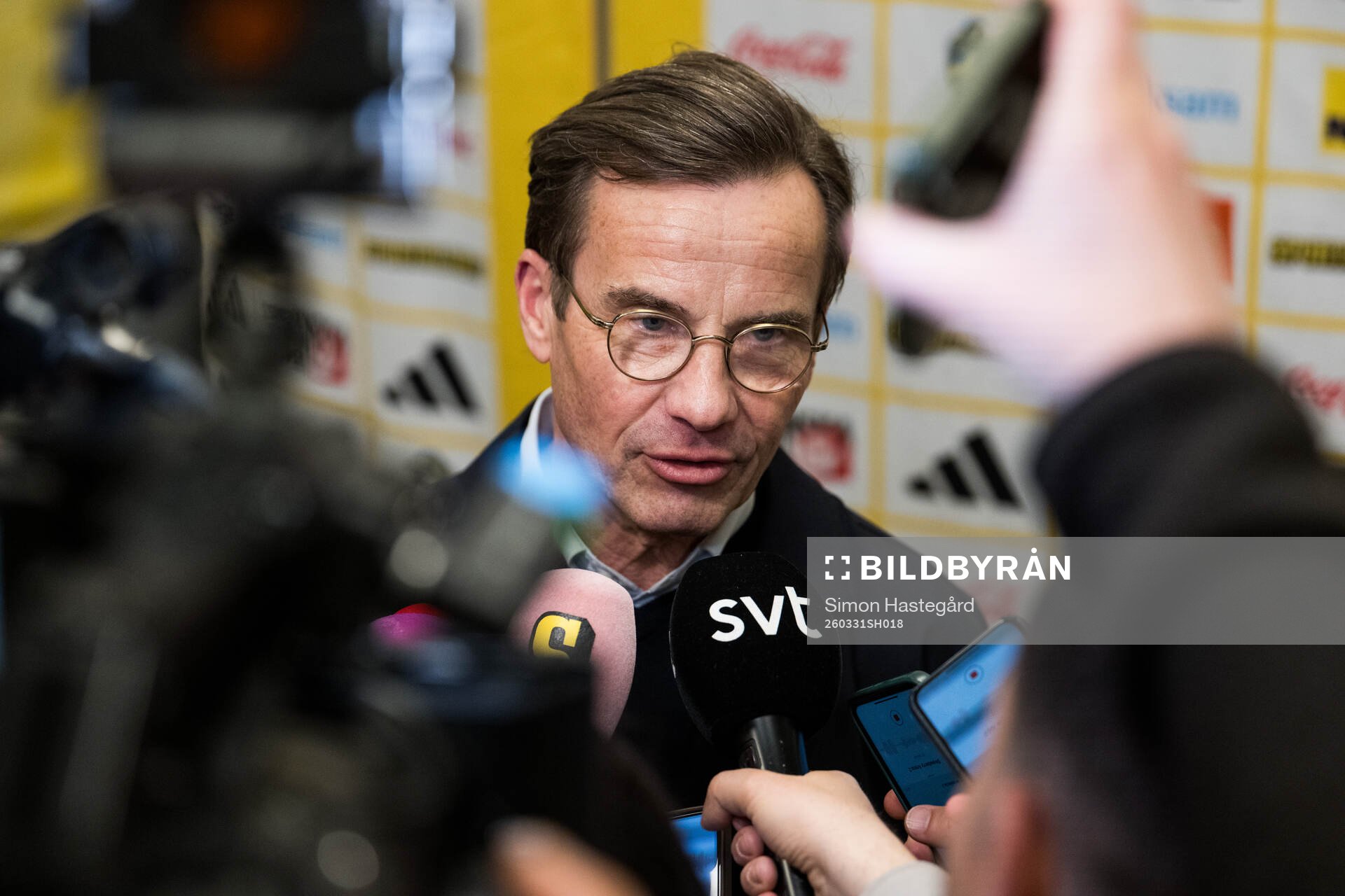 Prime minister Ulf Kristersson of Sweden