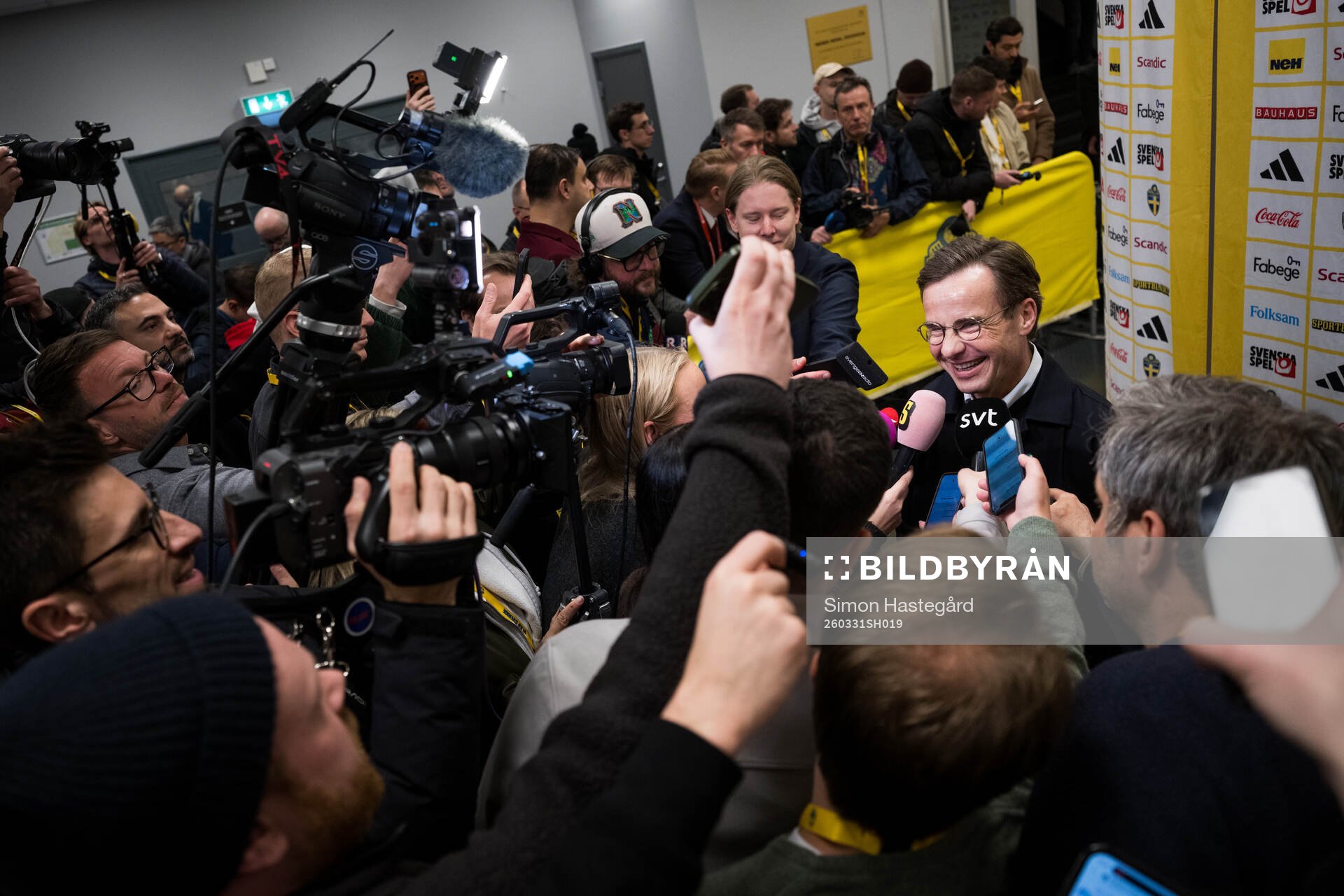 Prime minister Ulf Kristersson of Sweden