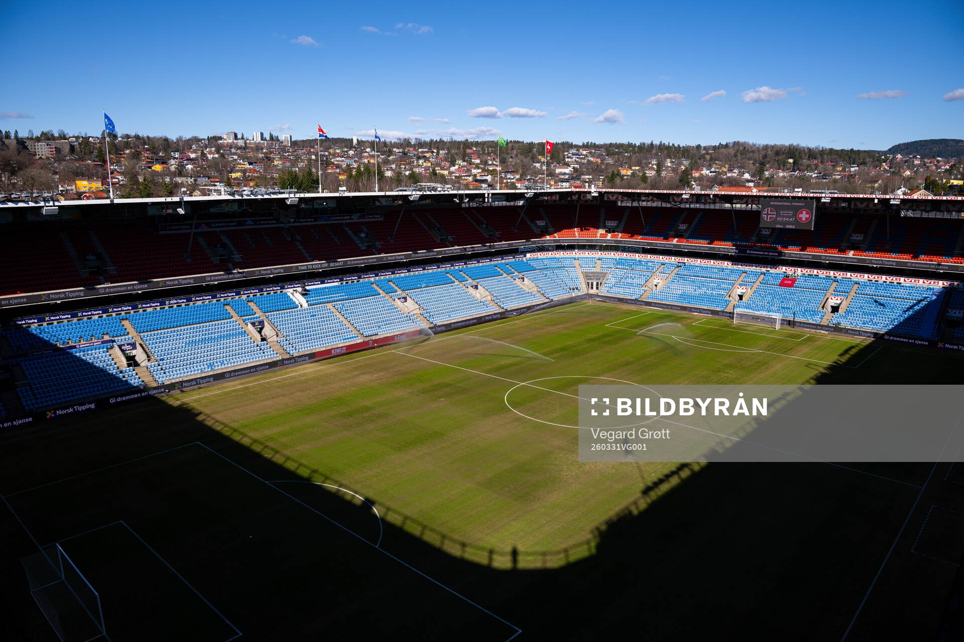 General view of Ullevaal Stadion