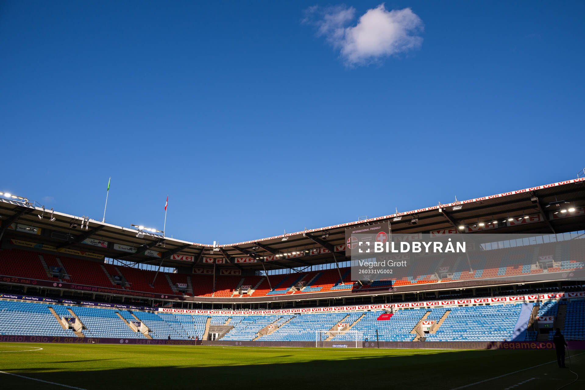 General view of Ullevaal Stadion