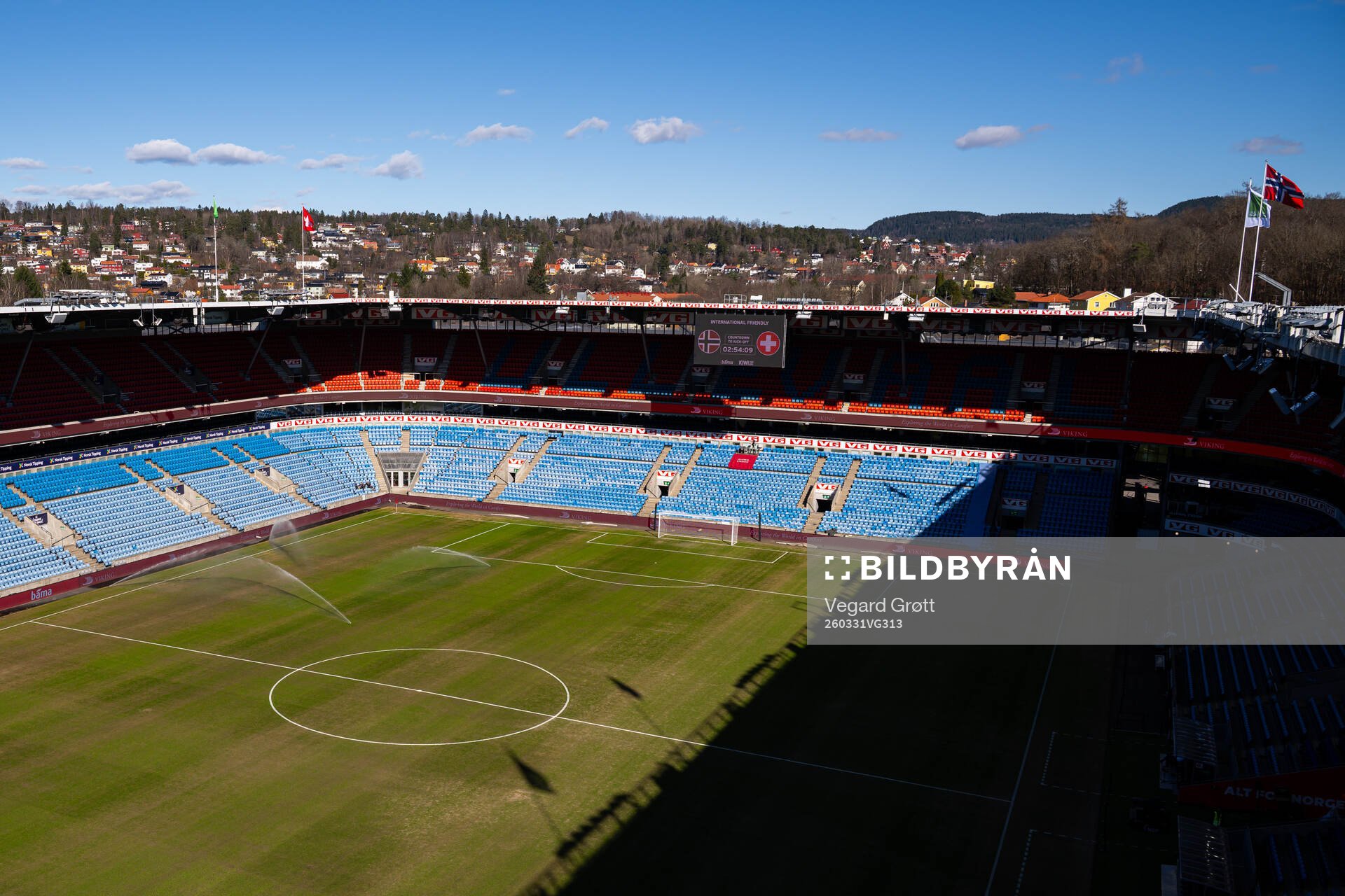 General view of Ullevaal Stadion