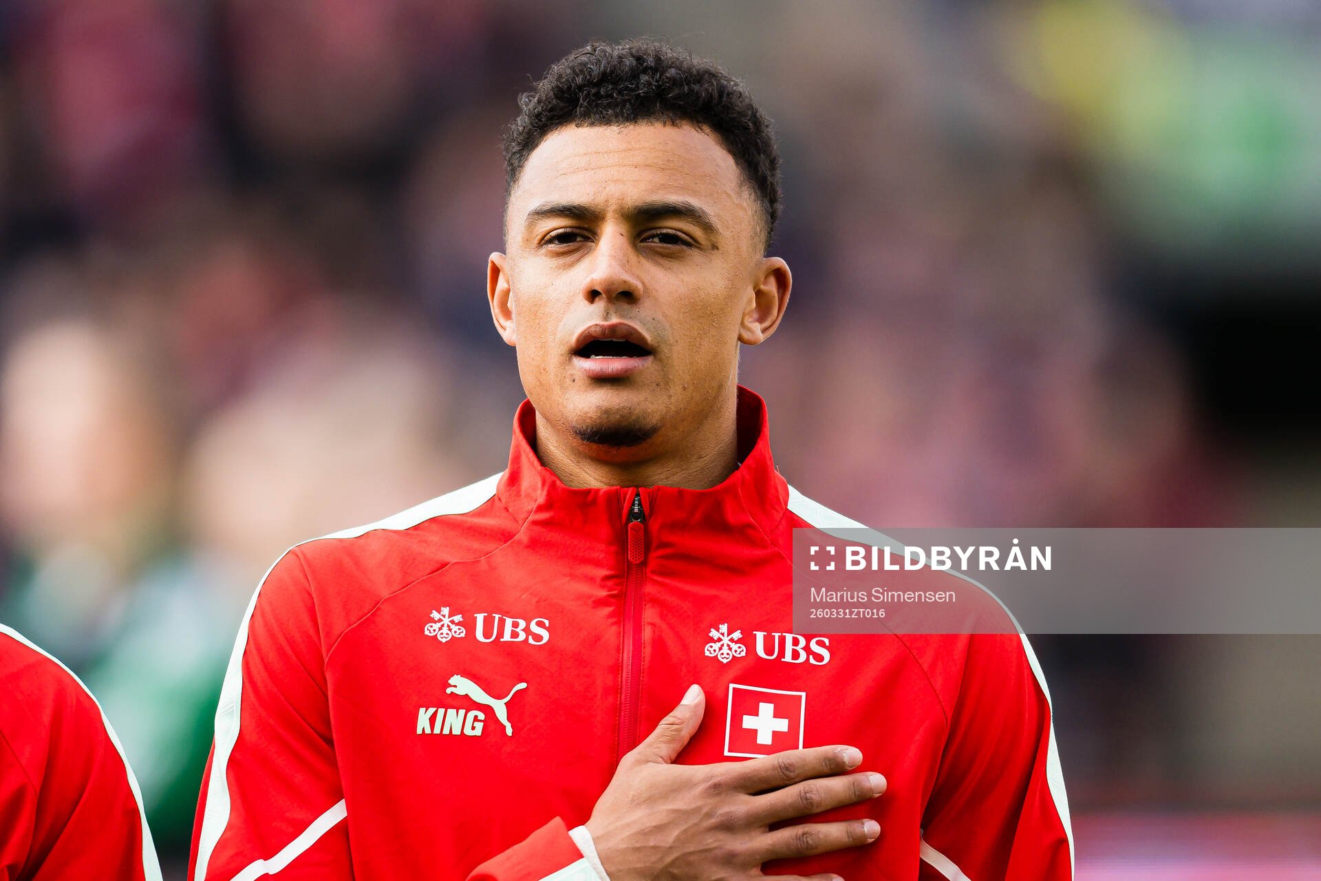 Dan Ndoye of Switzerland