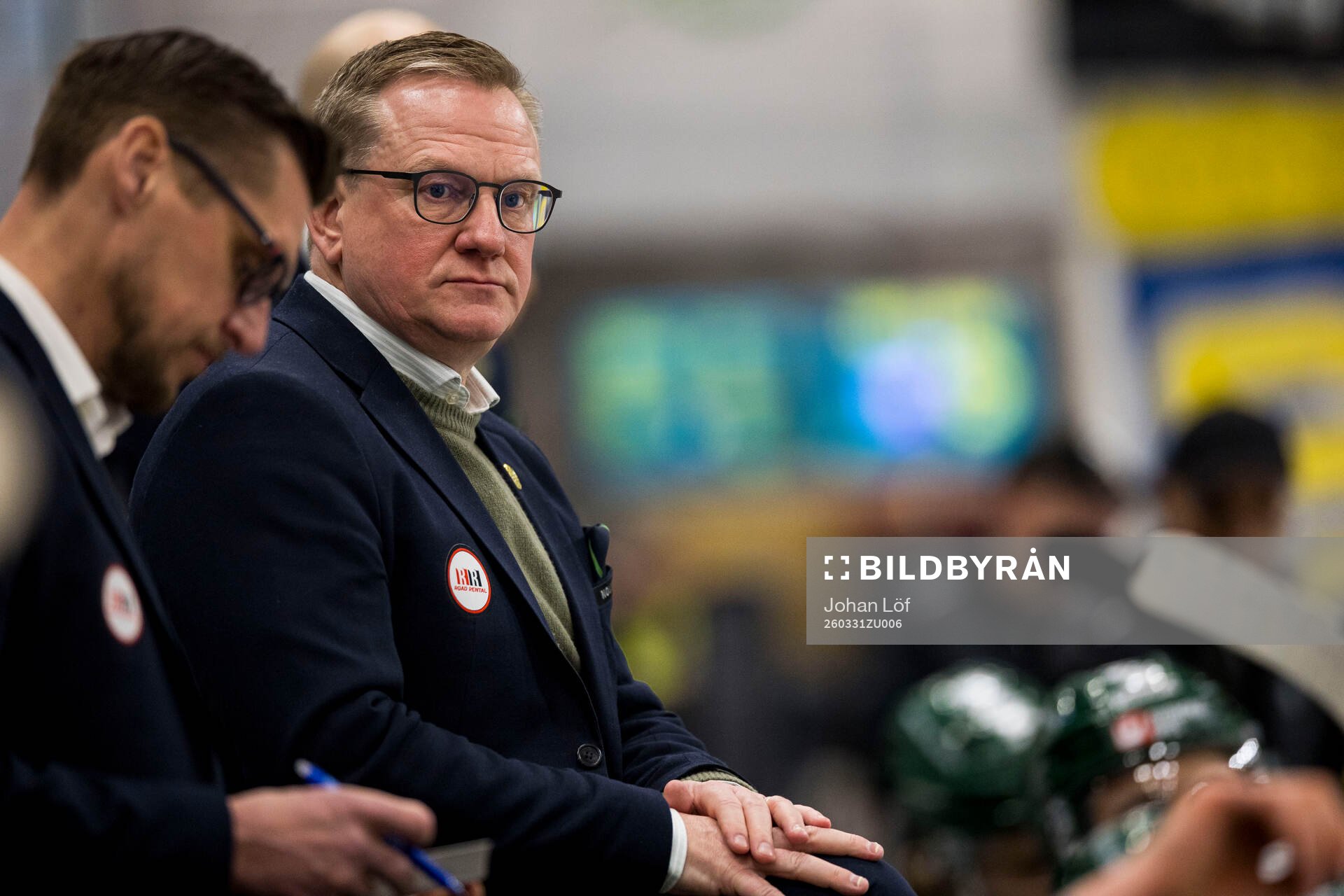 Björklövens huvudtränare Magnus Bogren