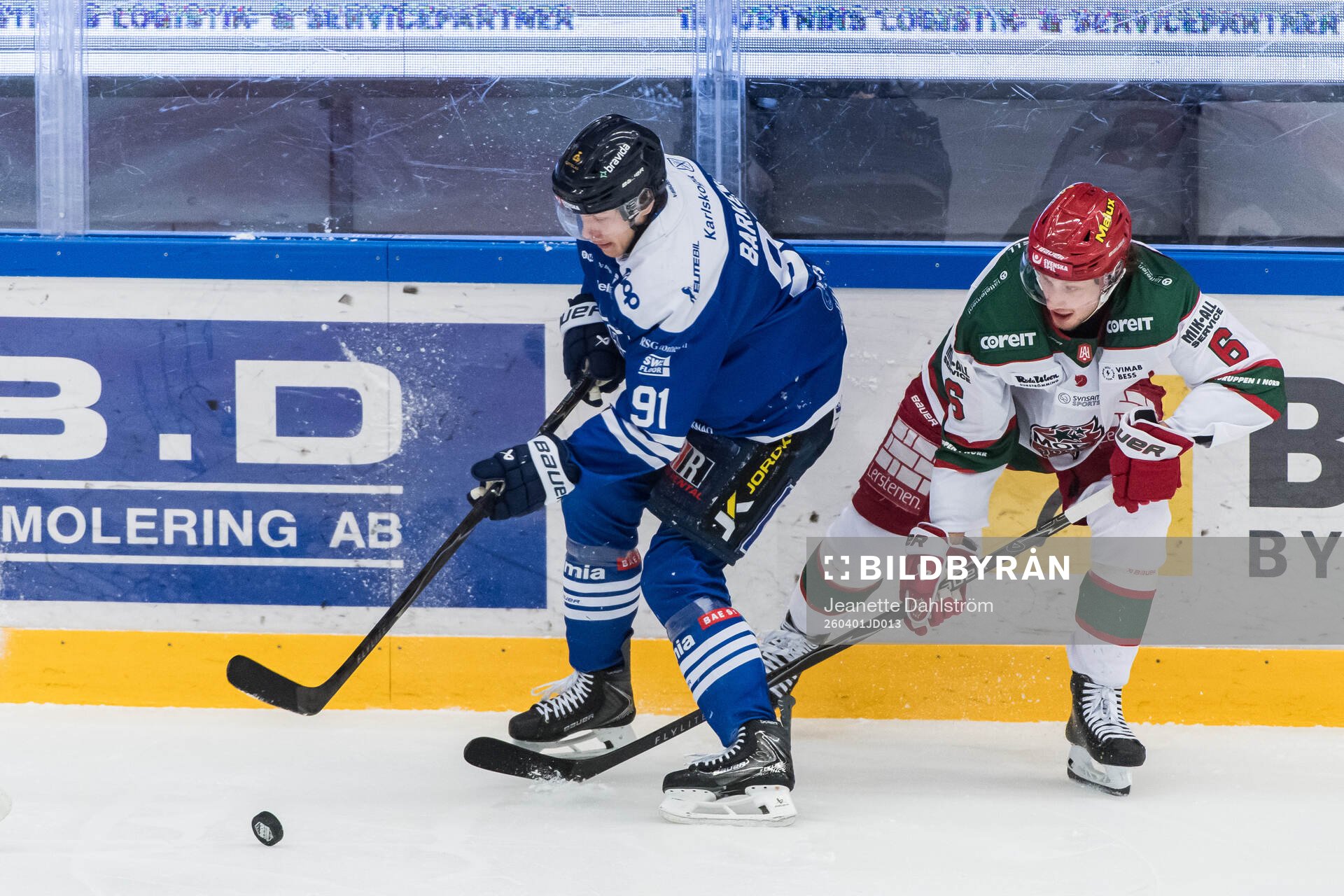 Karlskogas Tim Barkemo och Modos Theodor Johnsson