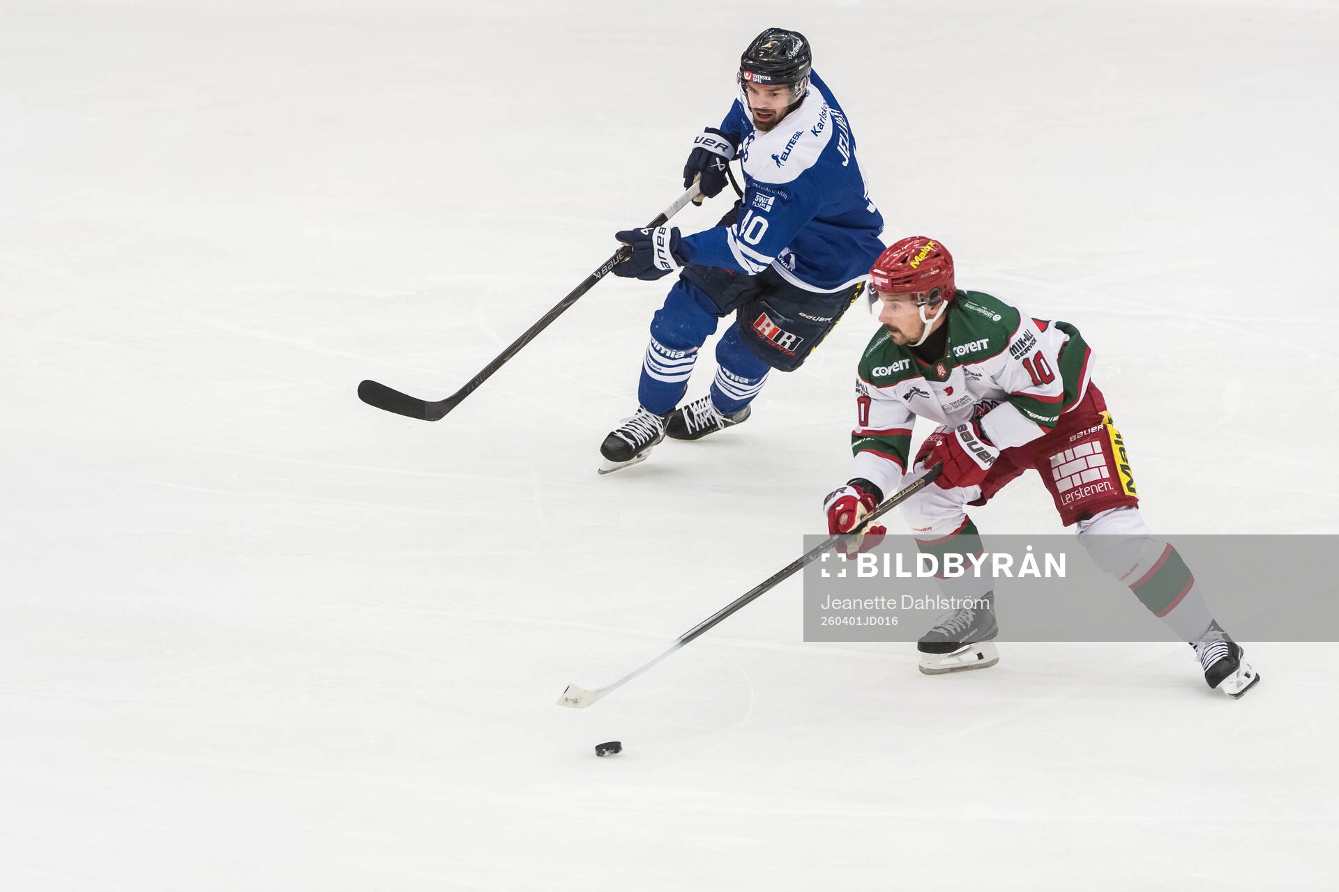 Karlskogas Kalle Jellvert och Modos Gerry Fitzgerald