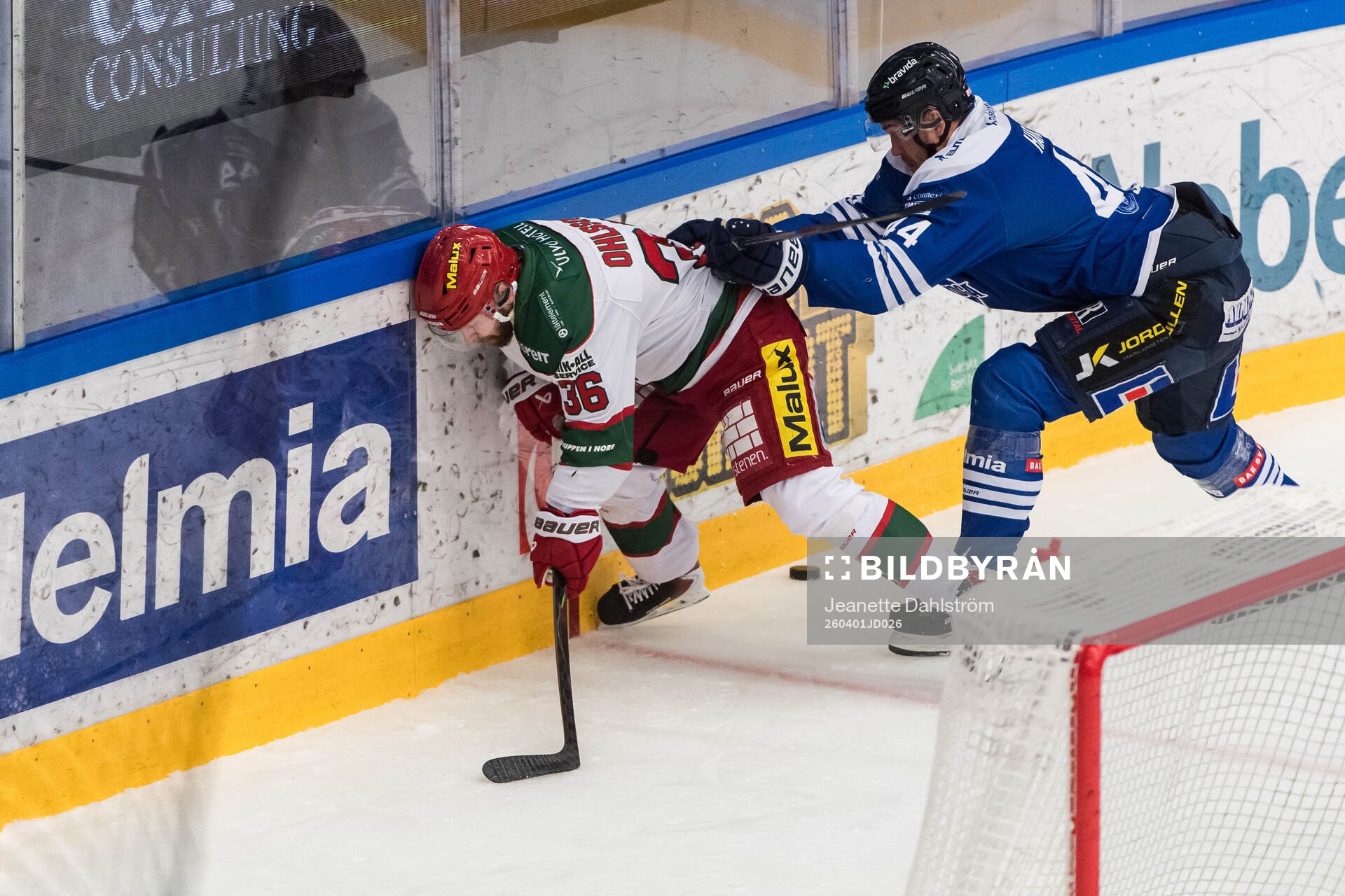 Modos Sebastian Ohlsson och Karlskogas Jonatan Harju