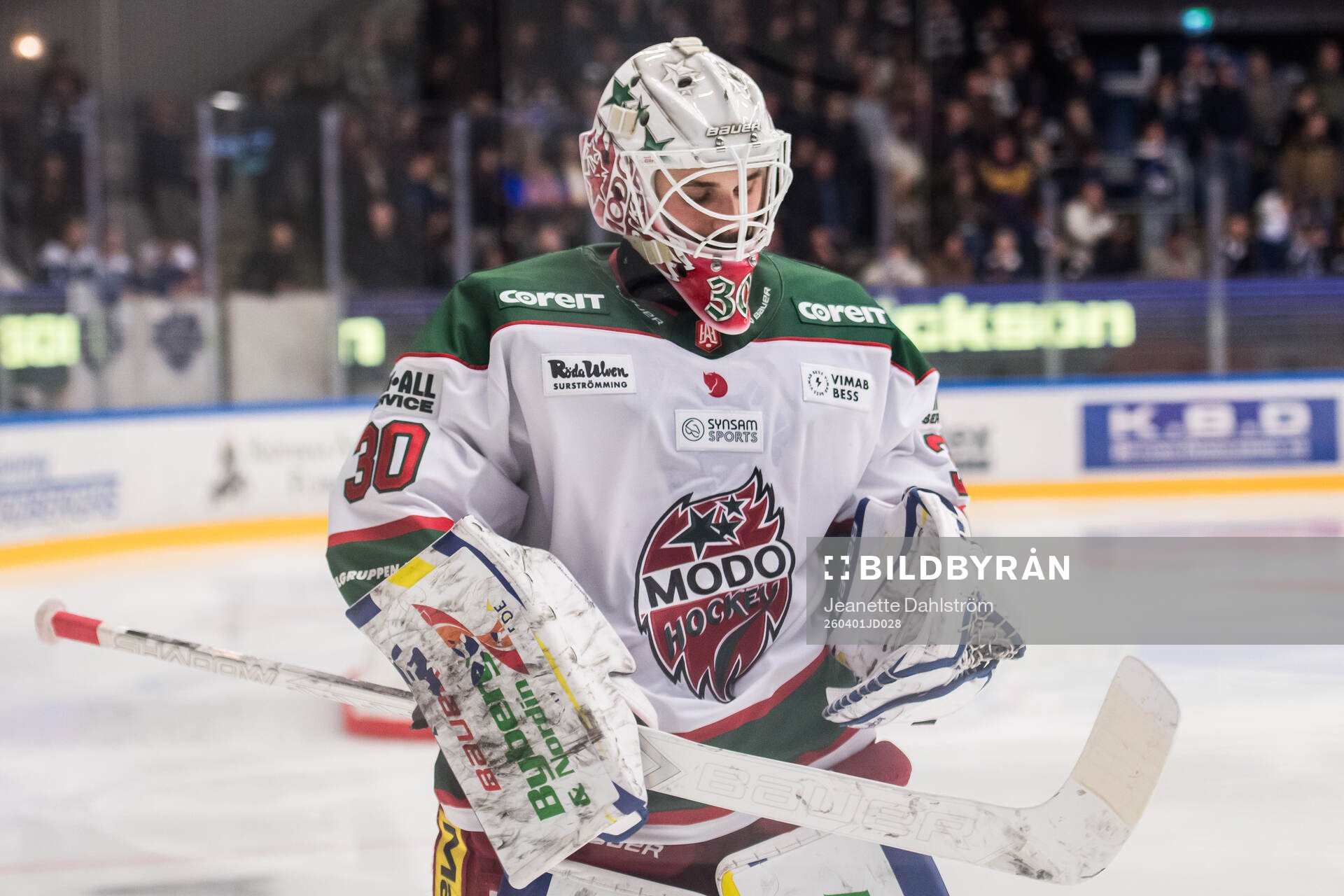 Modos målvakt Jakob Hellsten