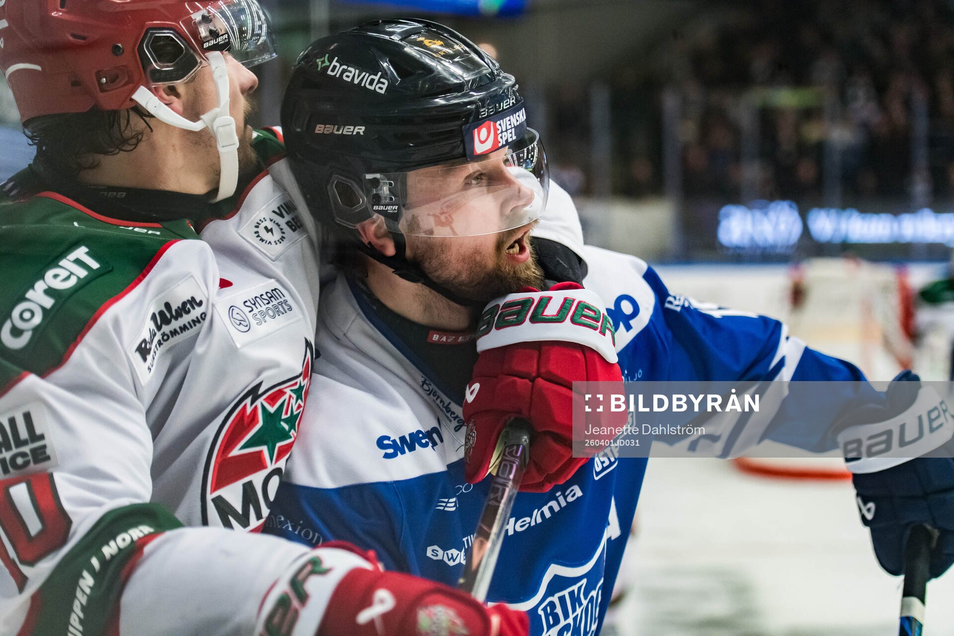 Modos Gerry Fitzgerald och Karlskogas Gustaf Franzén