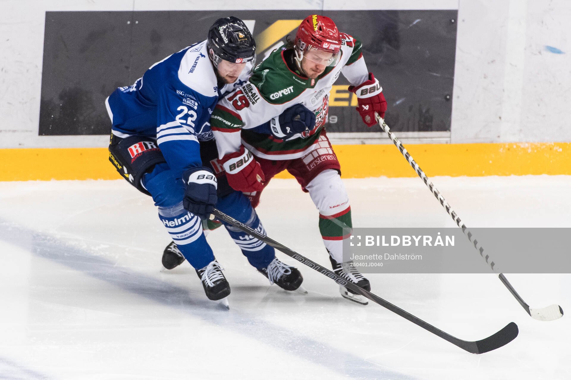 Karlskogas Viktor Lang och Modos Tyler Kelleher