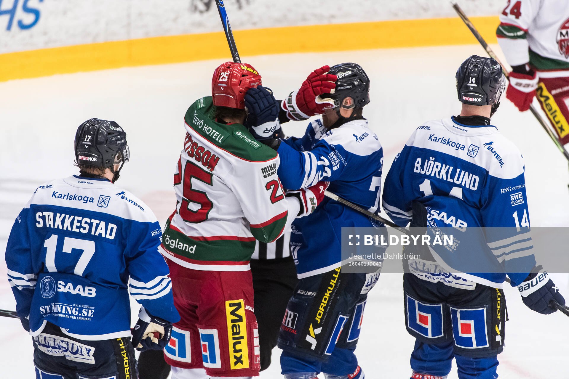 Modos Carl Mattsson och Karlskogas Oliver Eklind
