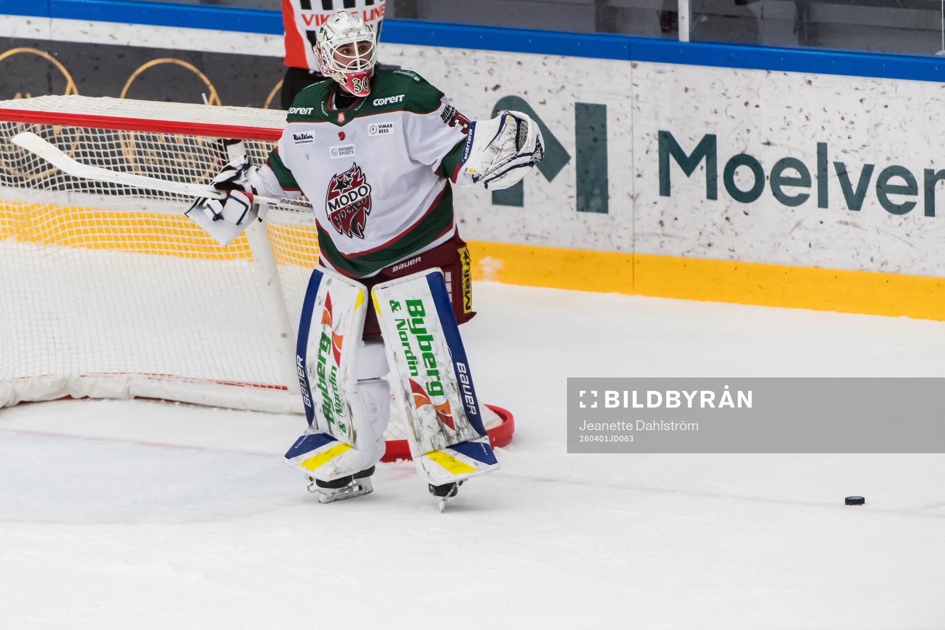 Modos målvakt Jakob Hellsten