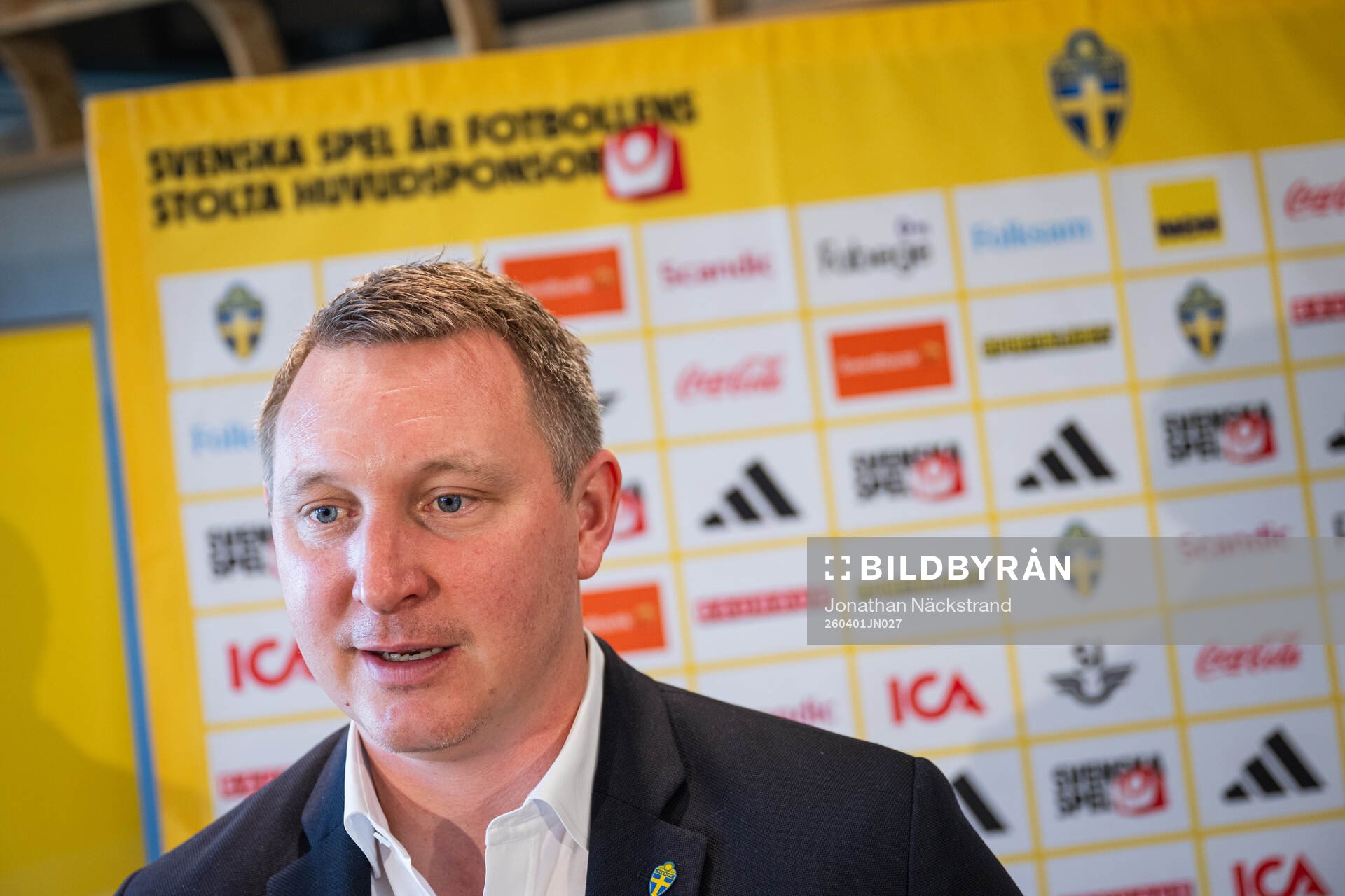 Kim Källström, head of football at the Swedish Football