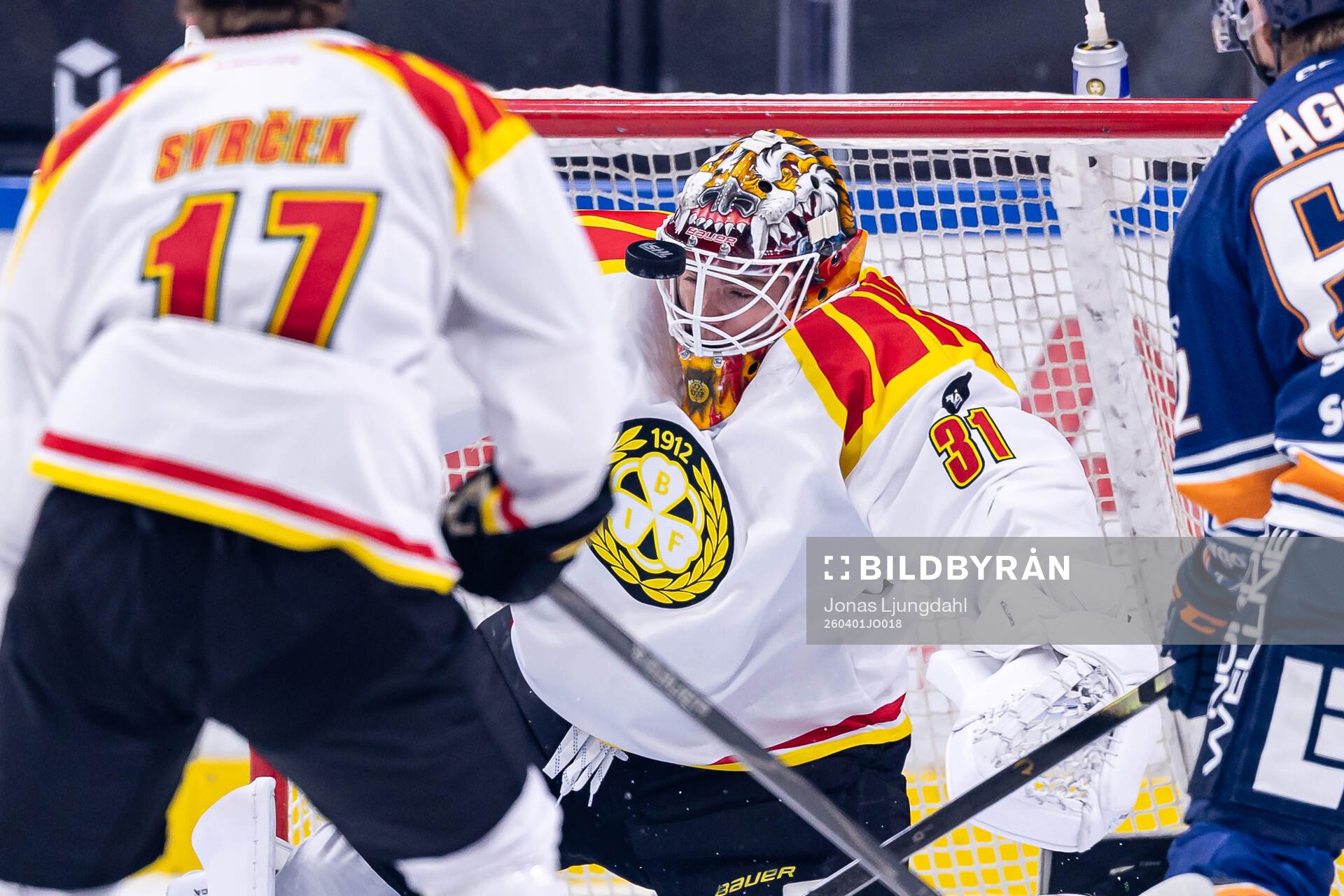 Brynäs målvakt Erik Källgren