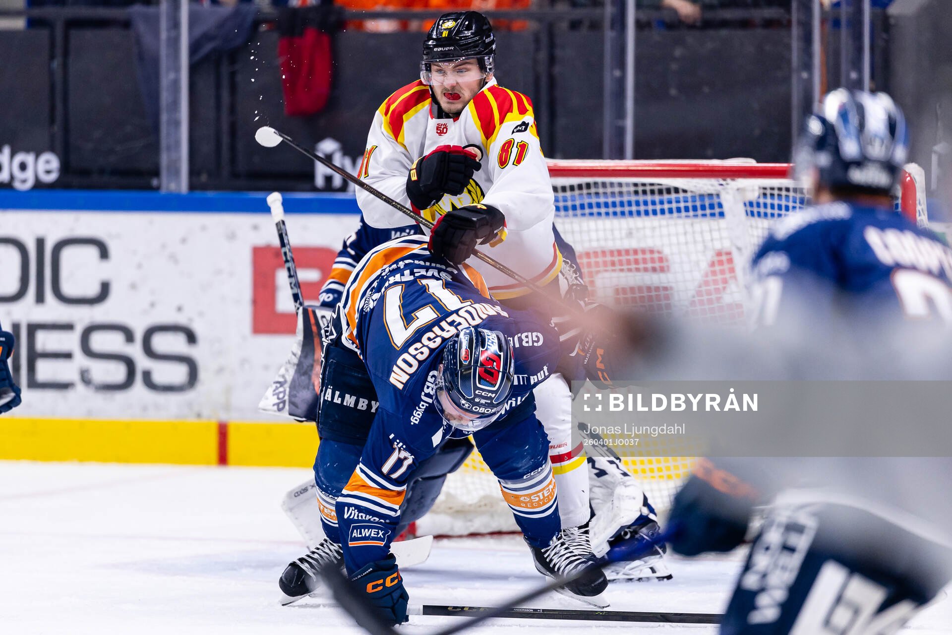 Brynäs Kieffer Bellows och Växjös Erik Andersson