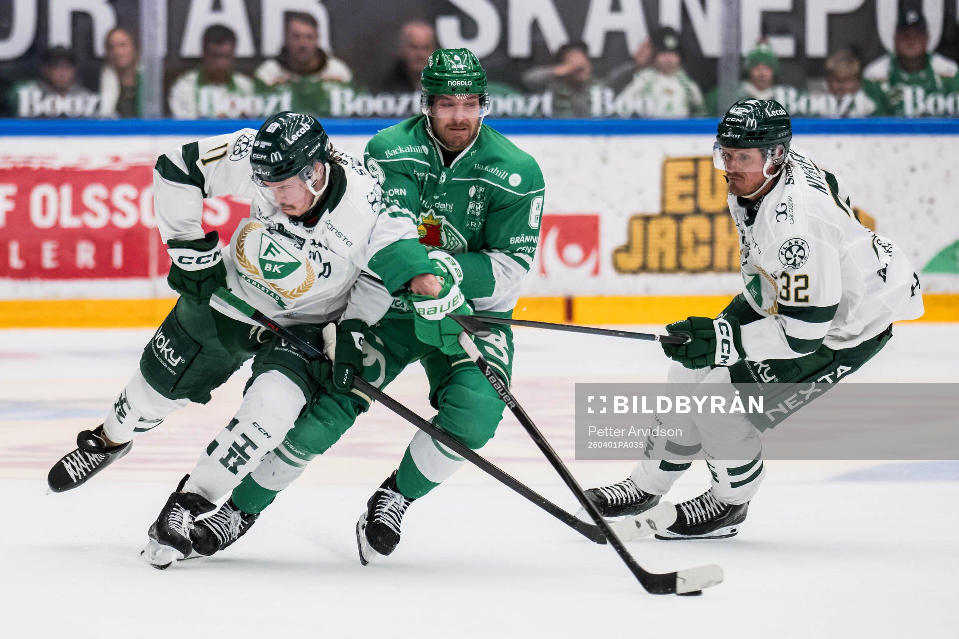 Färjestads Joakim Nygård och Magnus Nygren
