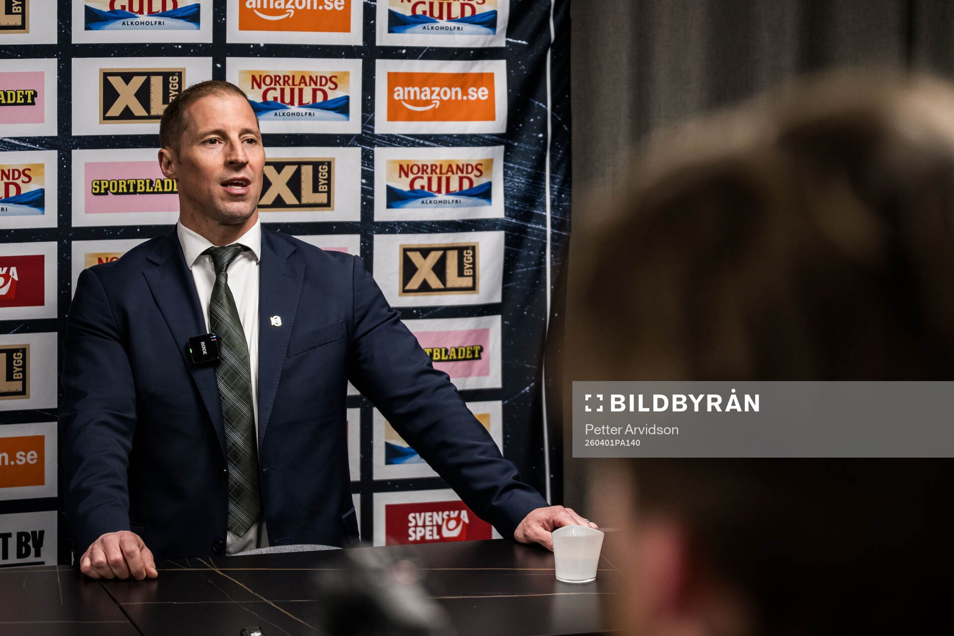 Färjestads tränare Cam Abbott