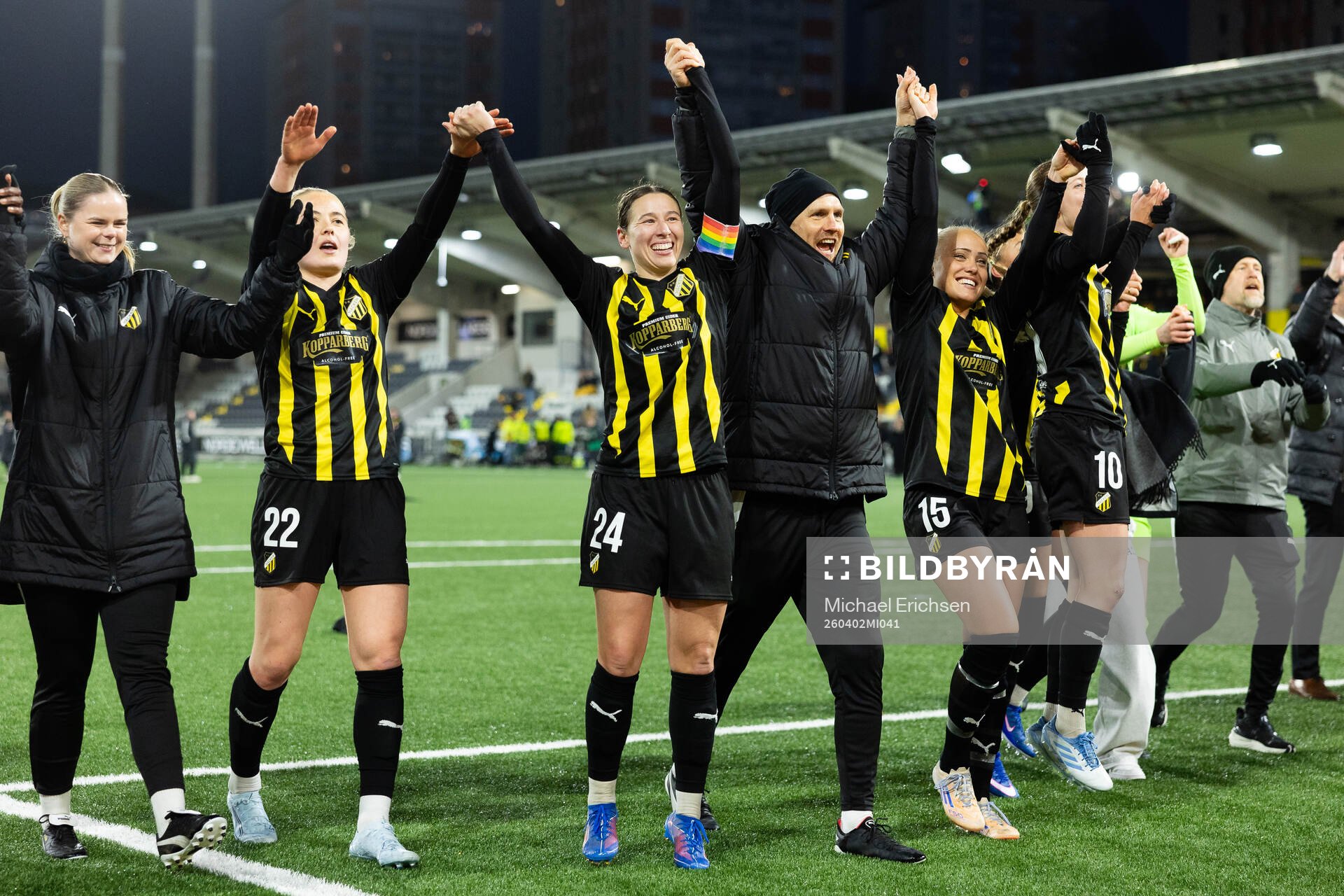 Paulina Nyström, Tabby Tindell and Alva Selerud  of