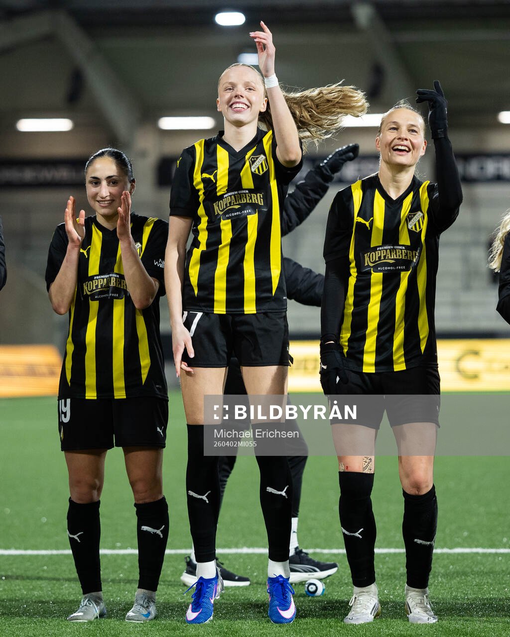 Nesrin Akgun, Thelma Pálmadottir and Stine Sandbech of
