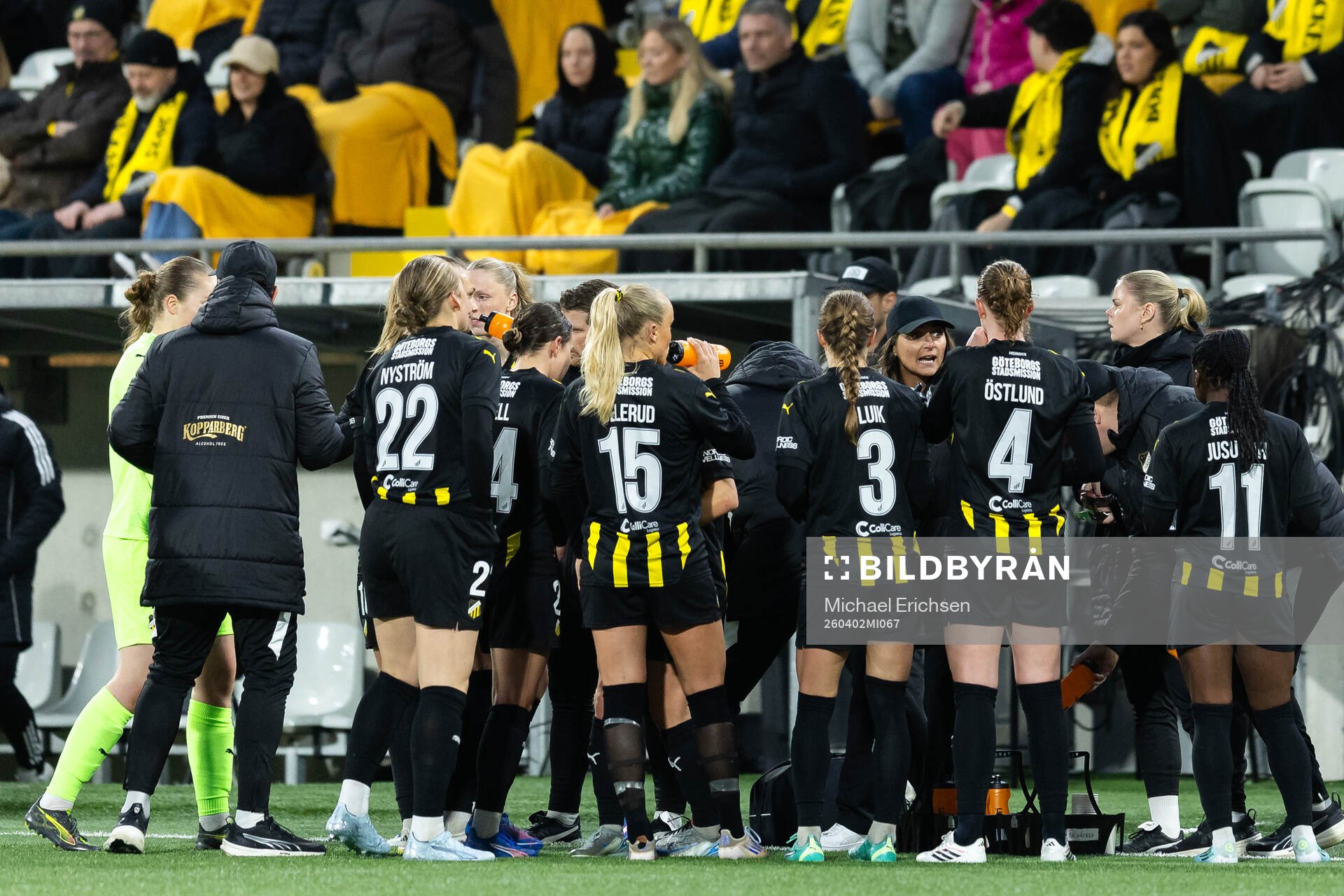 Head coach Elena Sadiku of Häcken