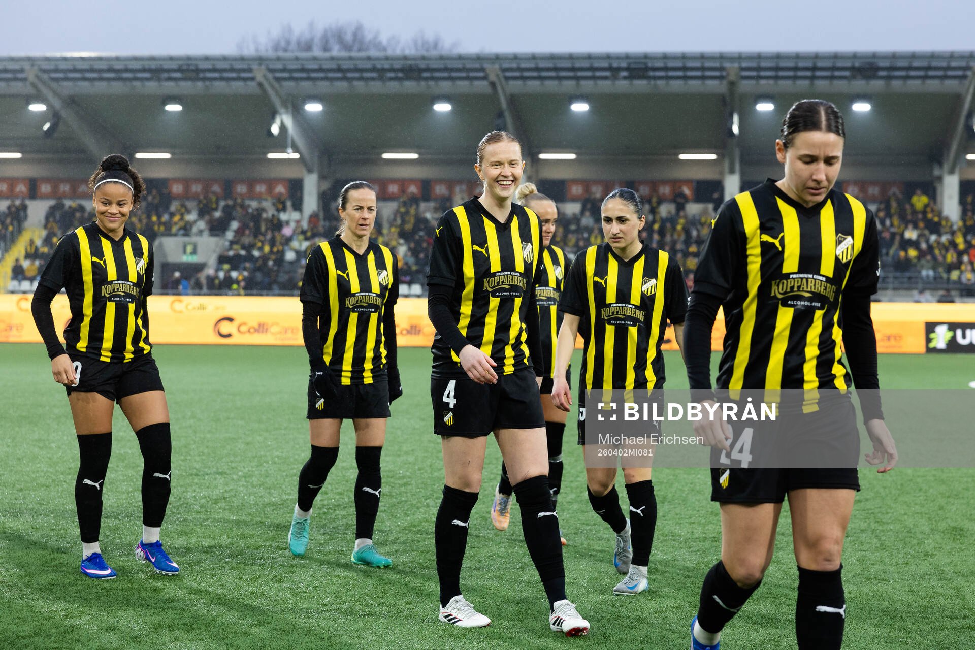 Felicia Schröder, Aivi Luik, Emma Östlund, Alva Selerud,