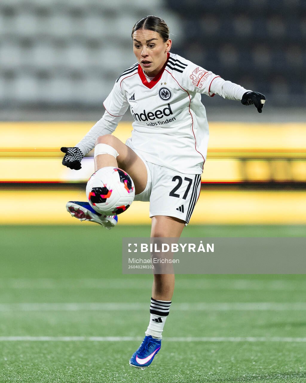 Ereleta Memeti of Eintracht Frankfurt