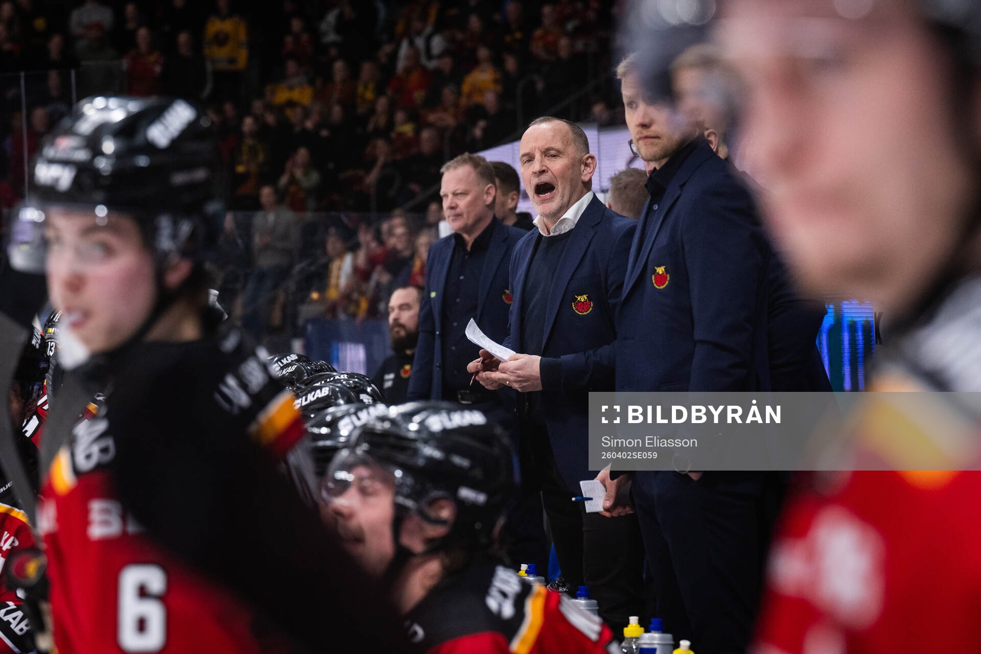 Luleås tränare Thomas Berglund