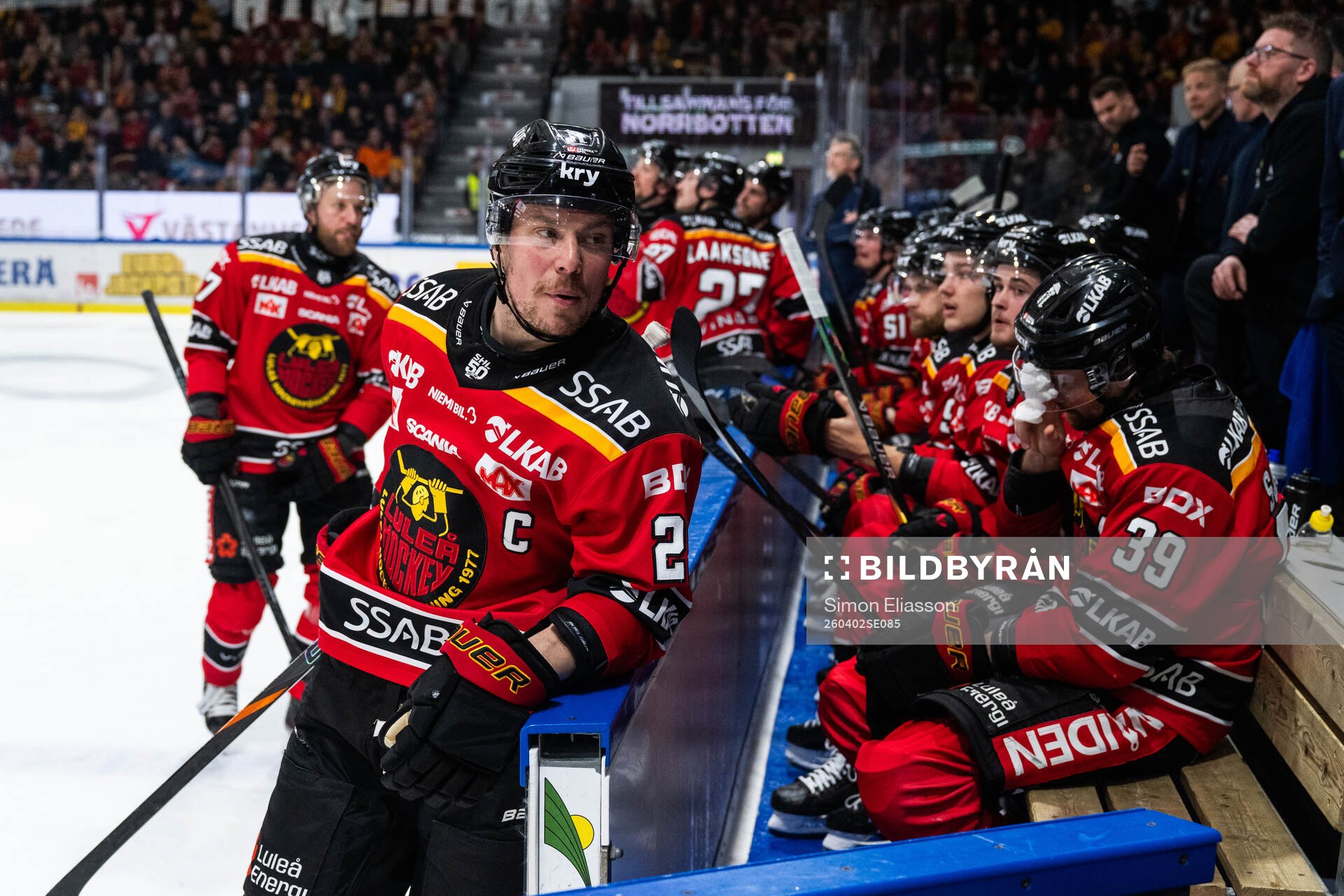 Luleås Erik Gustafsson