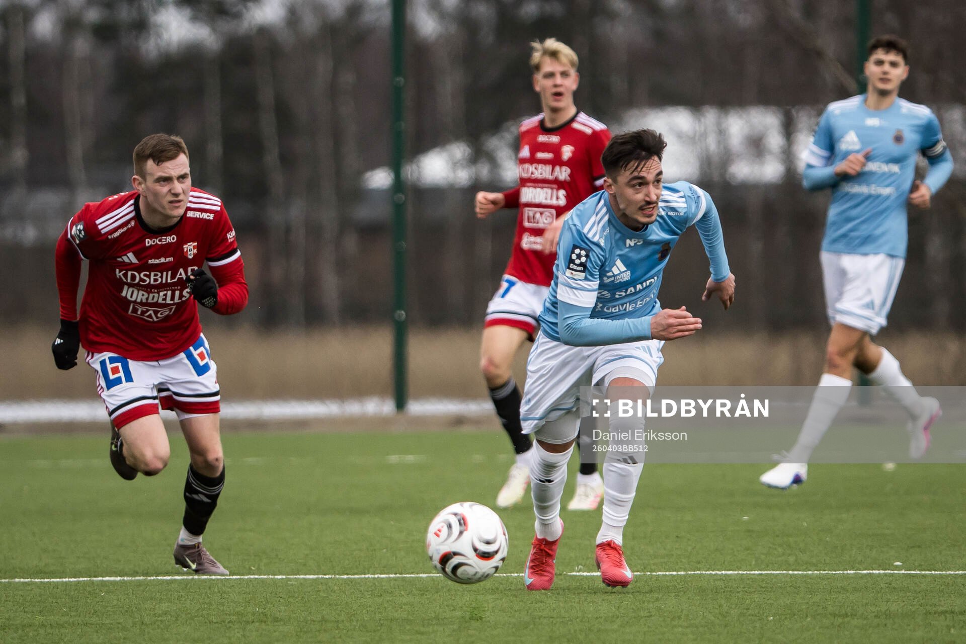 Karlstads Christian Marigliano och Gefles Deniz Yaldir
