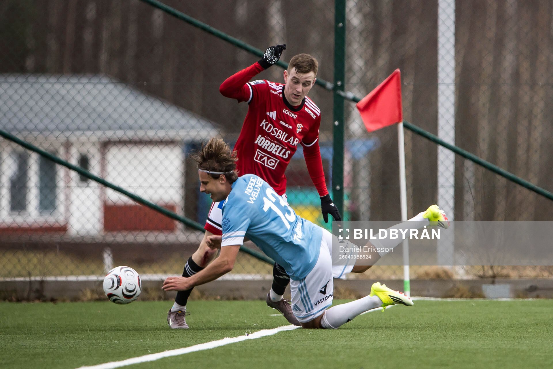 Karlstads Christian Marigliano och Gefles Måns Berggren
