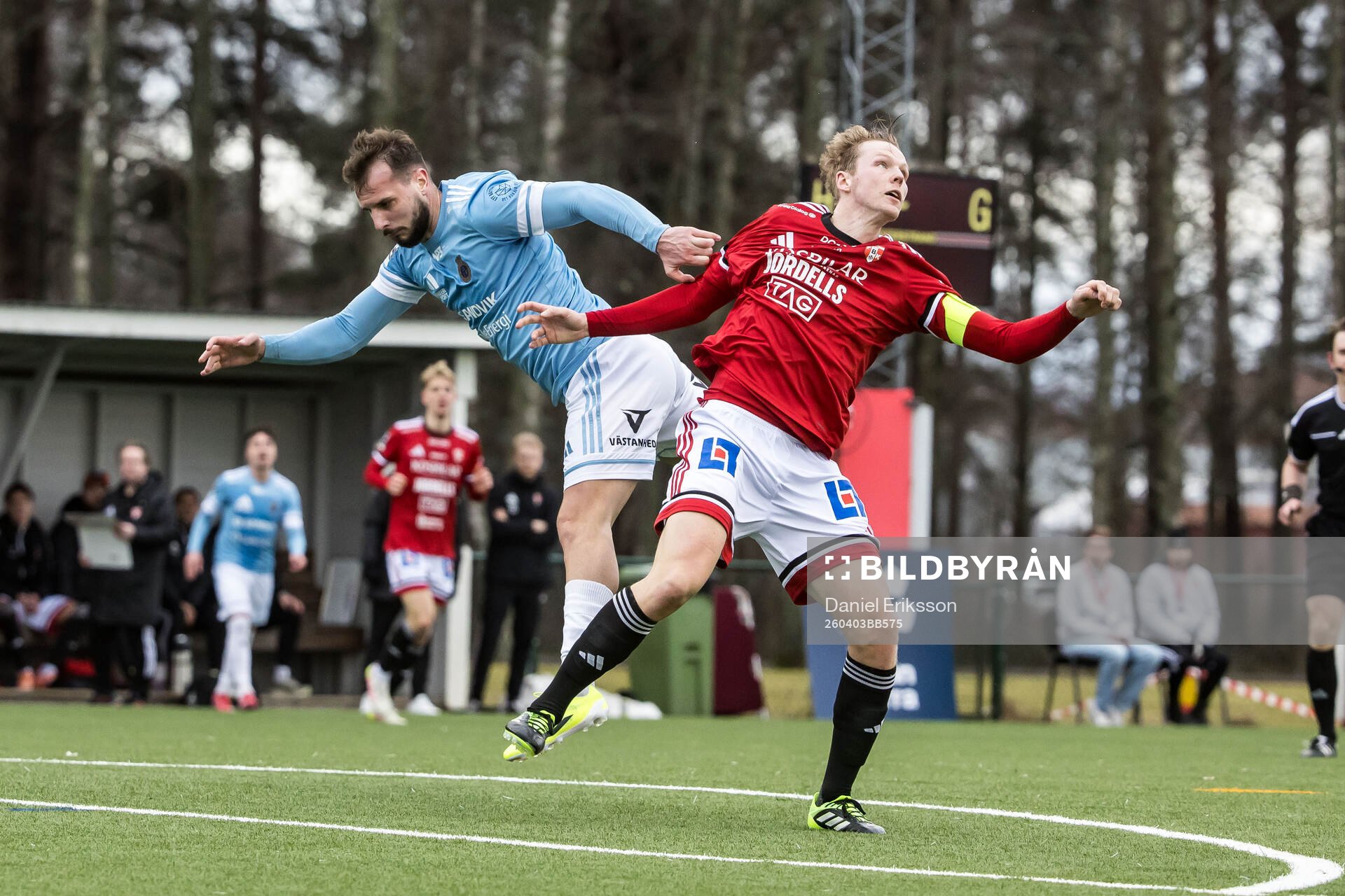 Gefles Mirza Hasanbegovic och Karlstads Eric Forsberg