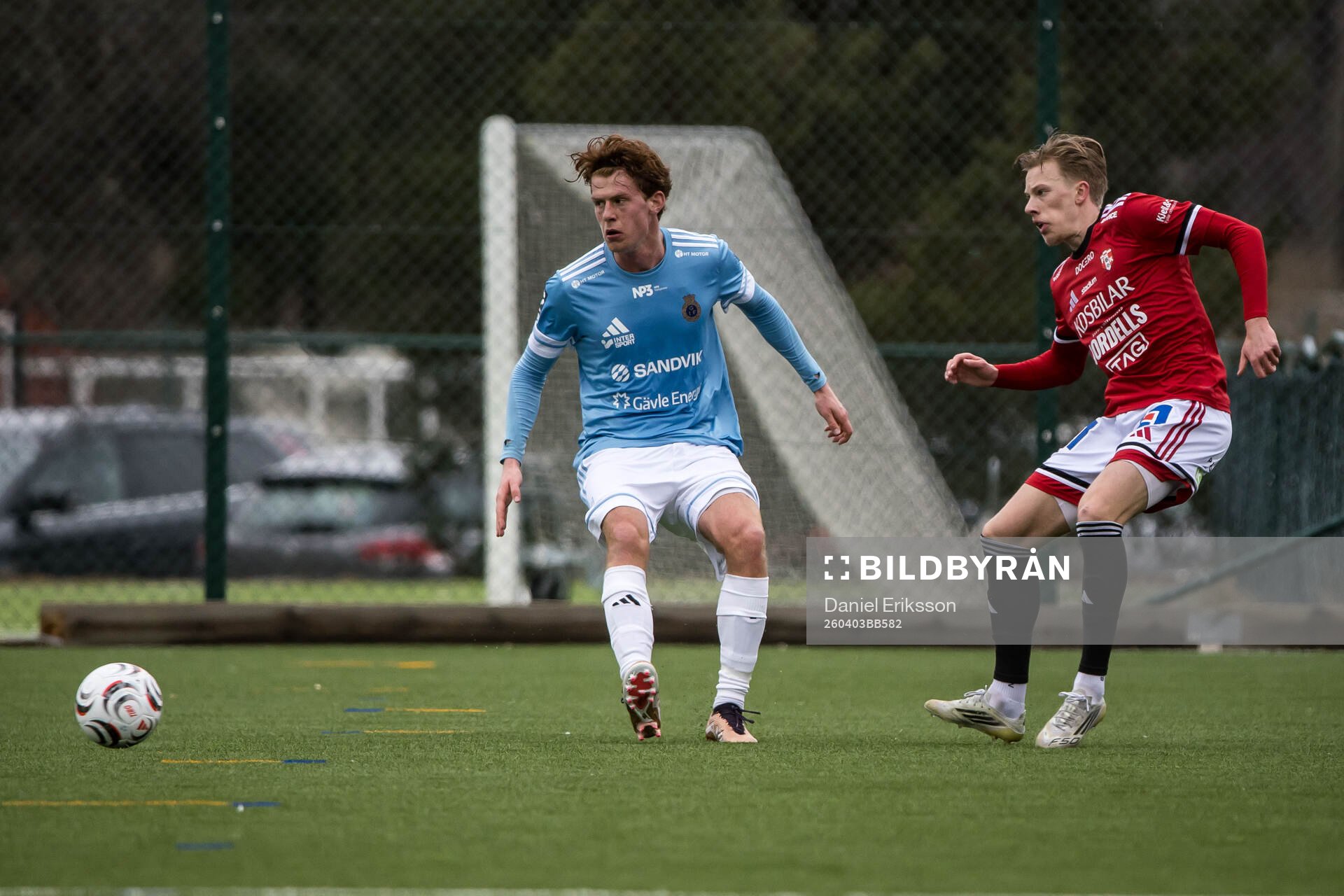 Gefles Carl Millard Javette och Karlstads Linus Fredriksson