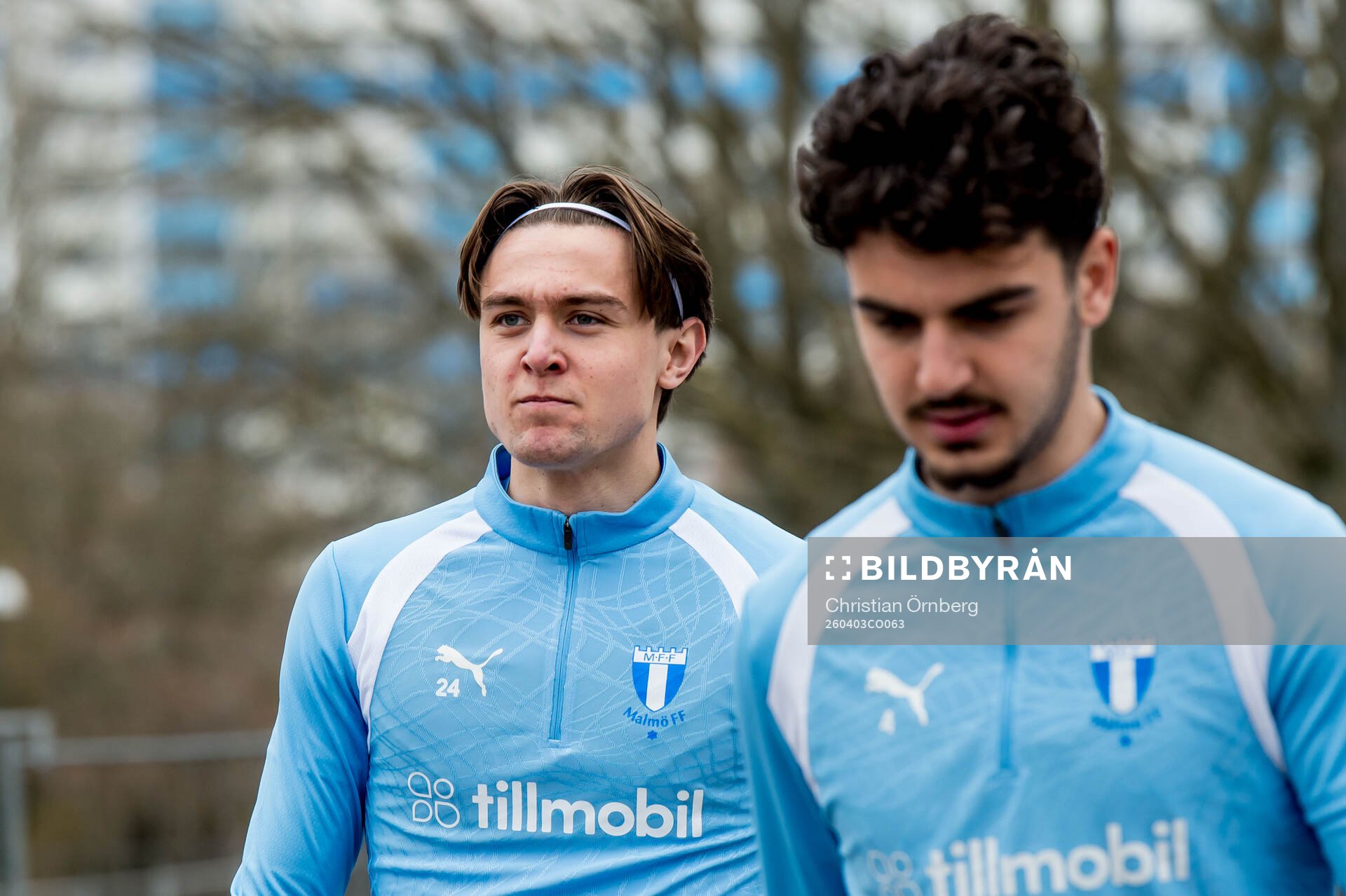 Oscar Sjöstrand och Bleon Kurtulus