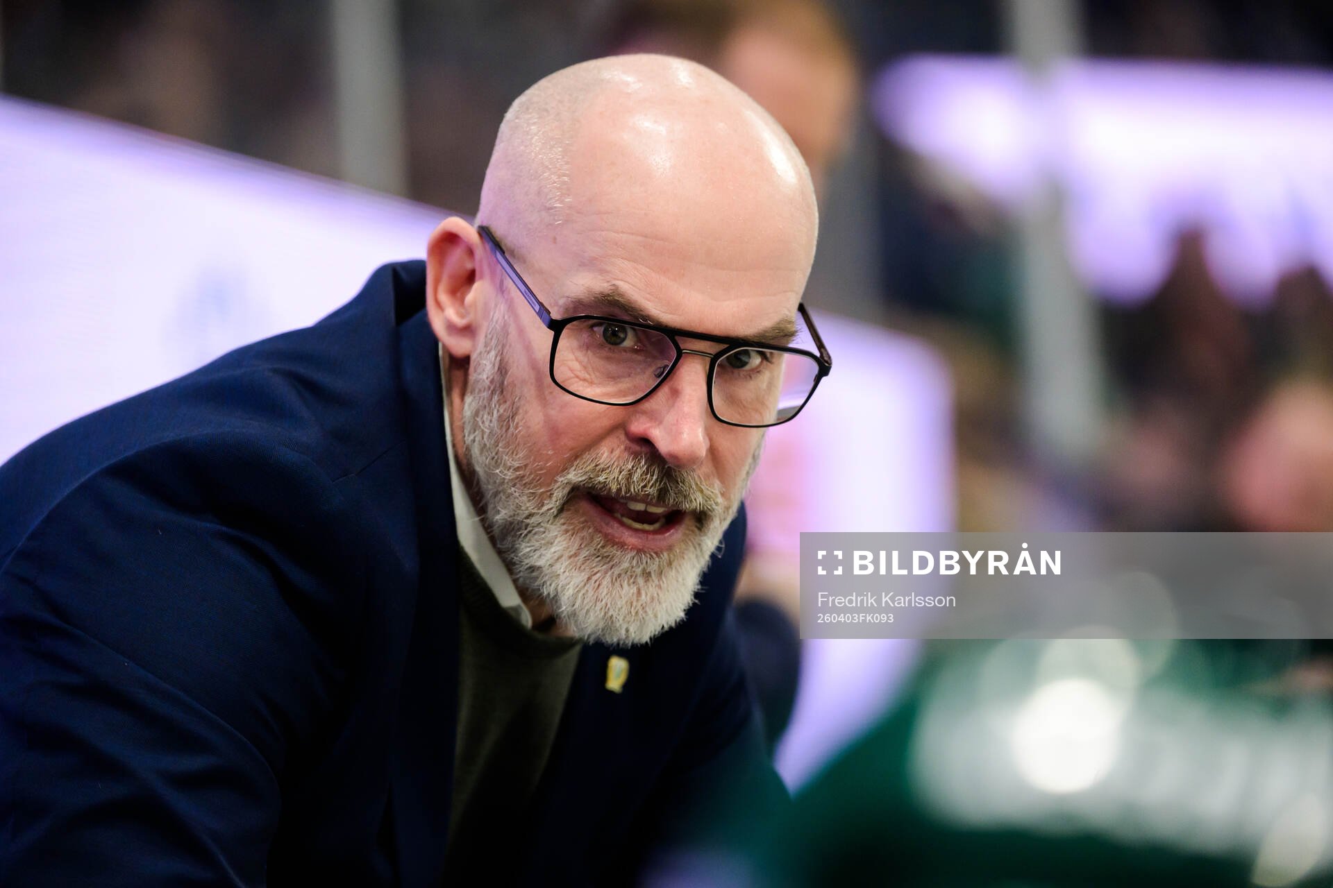 Färjestads assisterande tränare Christer Olsson