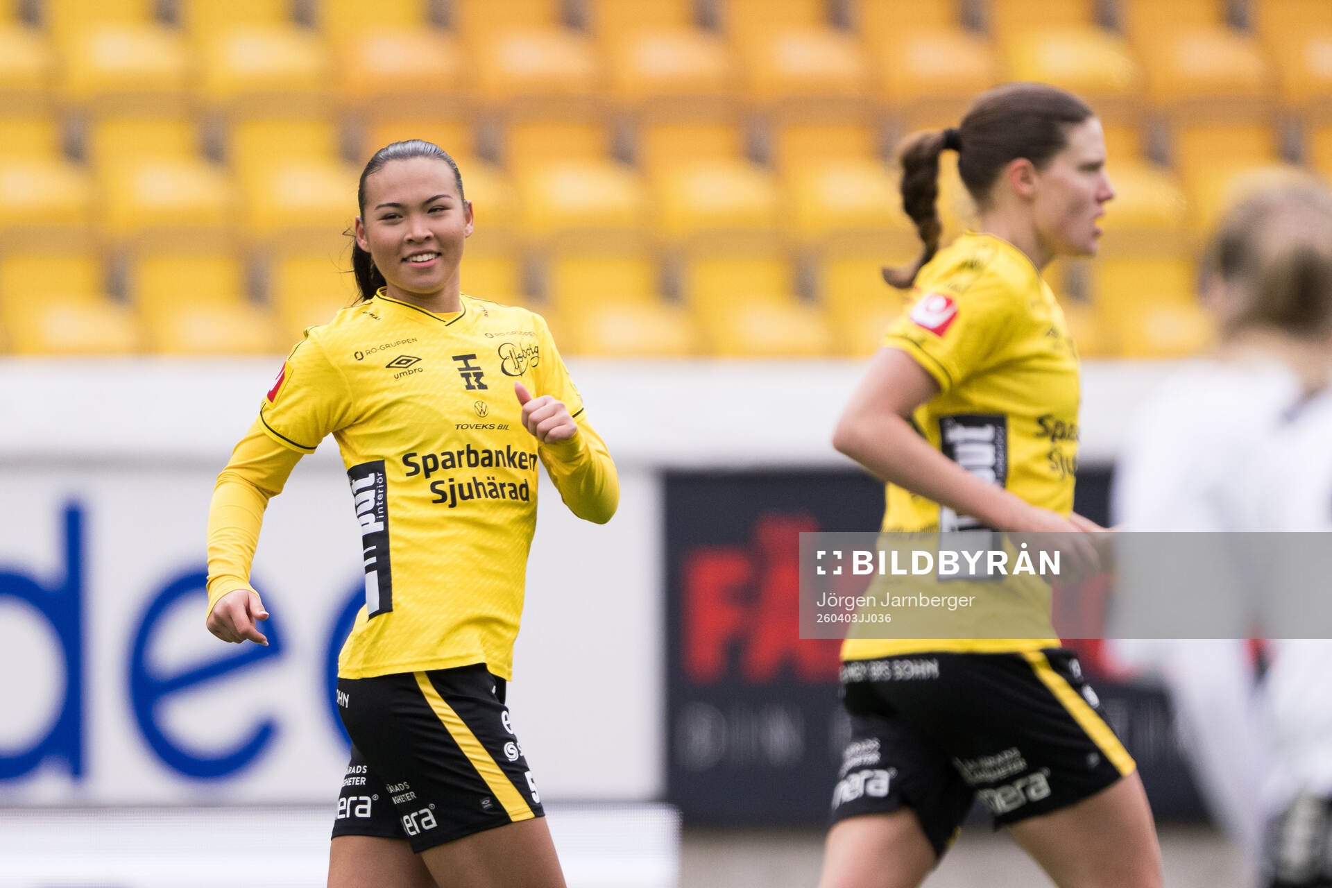 Elfsborgs Matilda Mårtensson jublar
