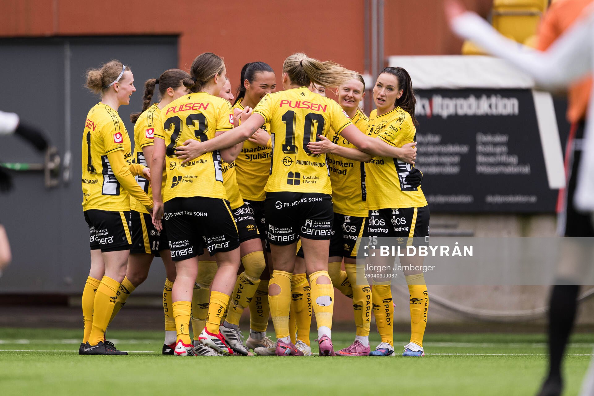 Elfsborgs Matilda Mårtensson jublar