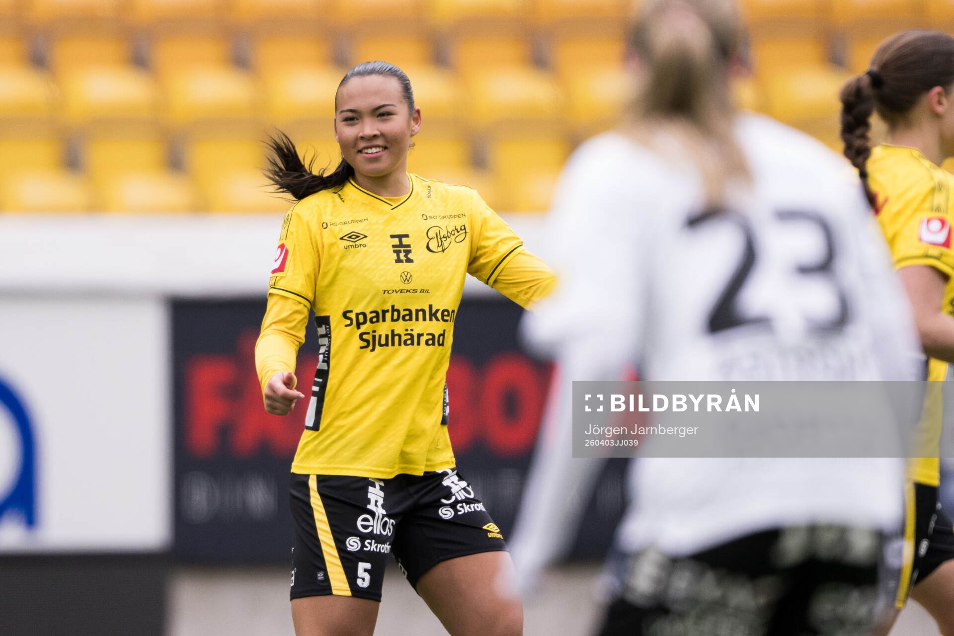 Elfsborgs Matilda Mårtensson jublar
