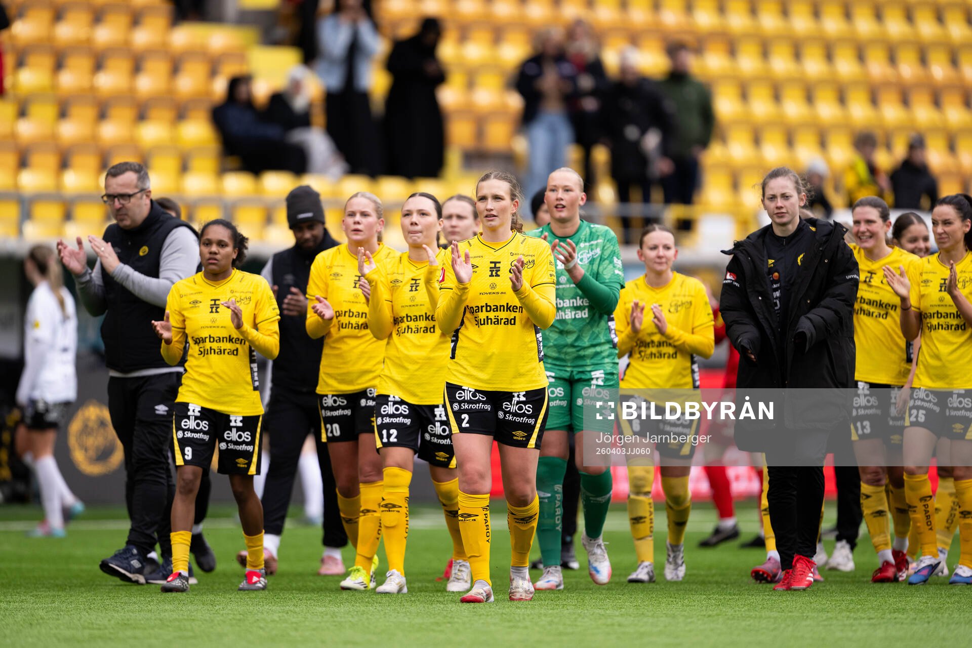 Elfsborgs spelare jublar