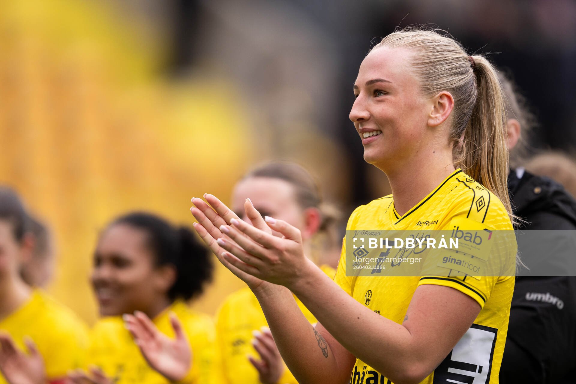 Elfsborgs Elfsborgs Stina Jensen jublar