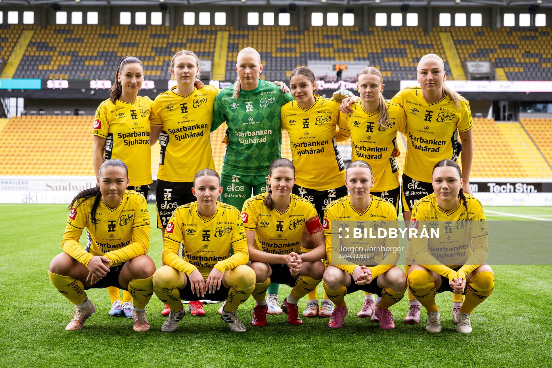 Elfsborgs startelva, Izabella Bergström, Ellen Nilsson,