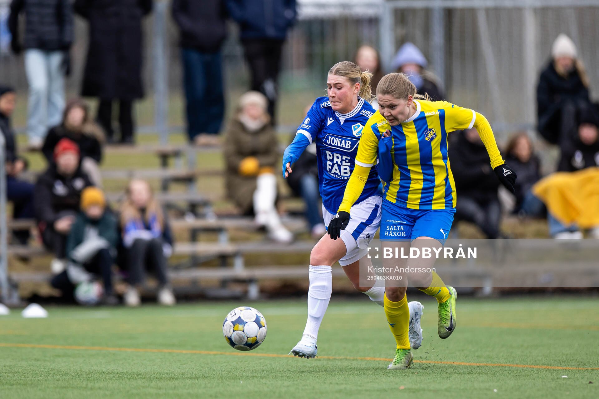 Halmstads Olivia Fransson Pousette och Eskilsminnes Johanna