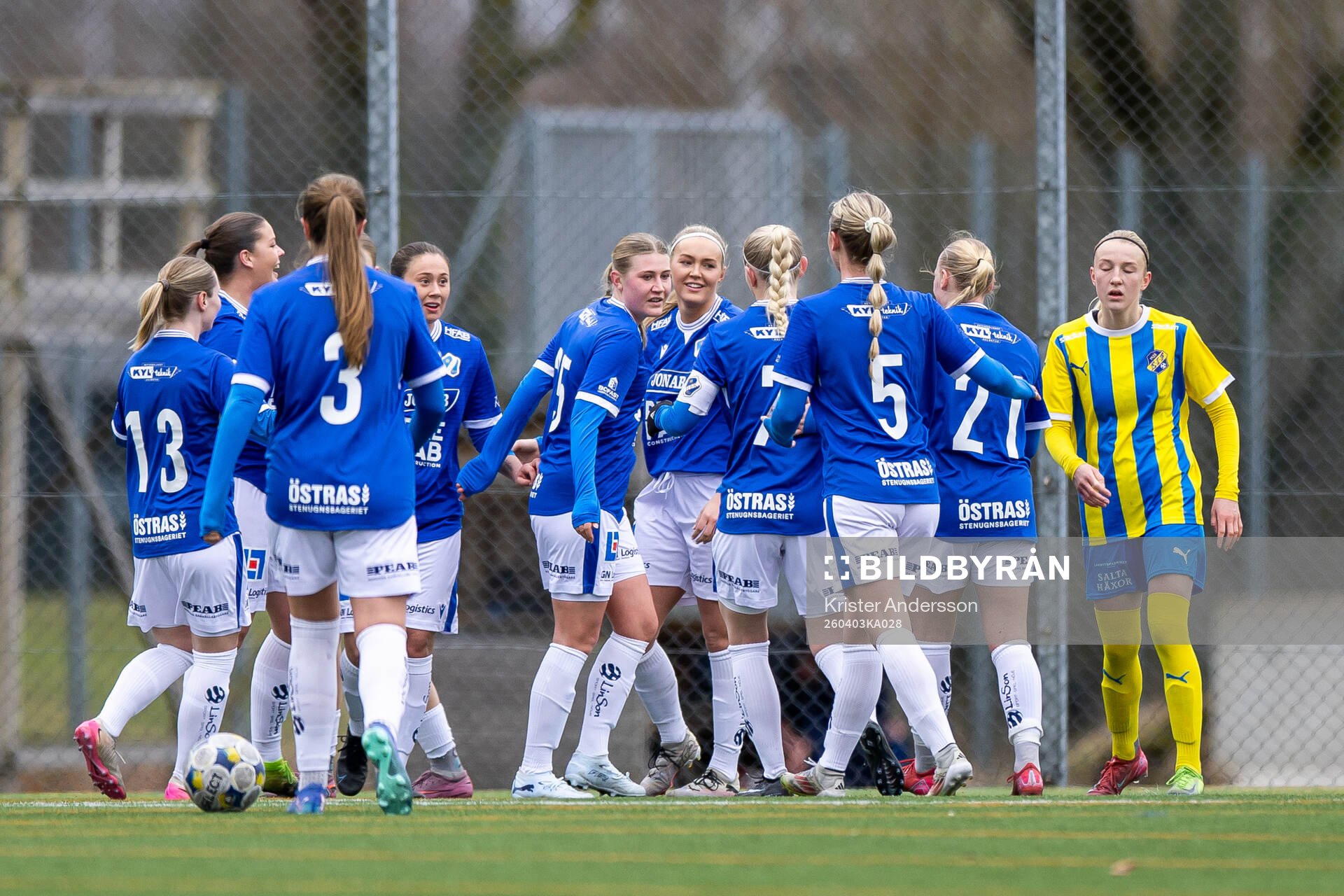 Halmstads spelare jublar