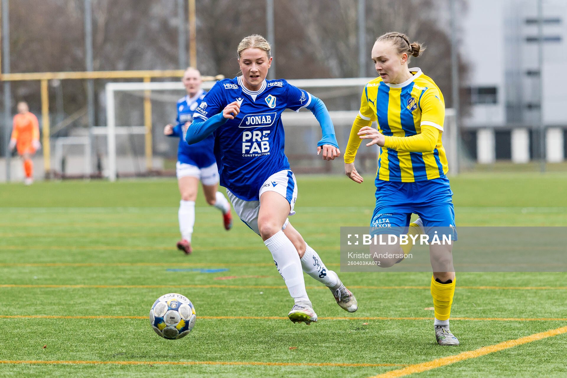 Halmstads Olivia Fransson Pousette och Eskilsminnes Sanna