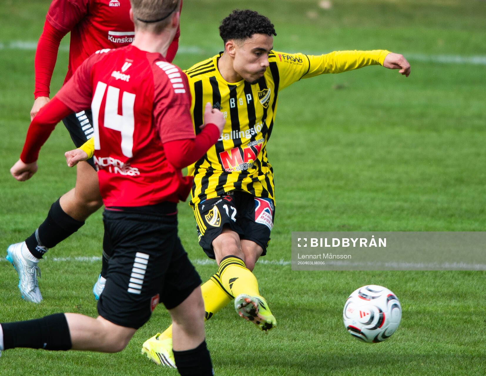 IFK Hässleholms Zeidan (Zidane) Sala i matchen i division
