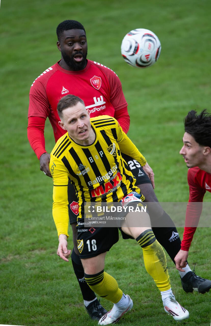 IFK Hässleholms Michael Böttcher Andersen i matchen i
