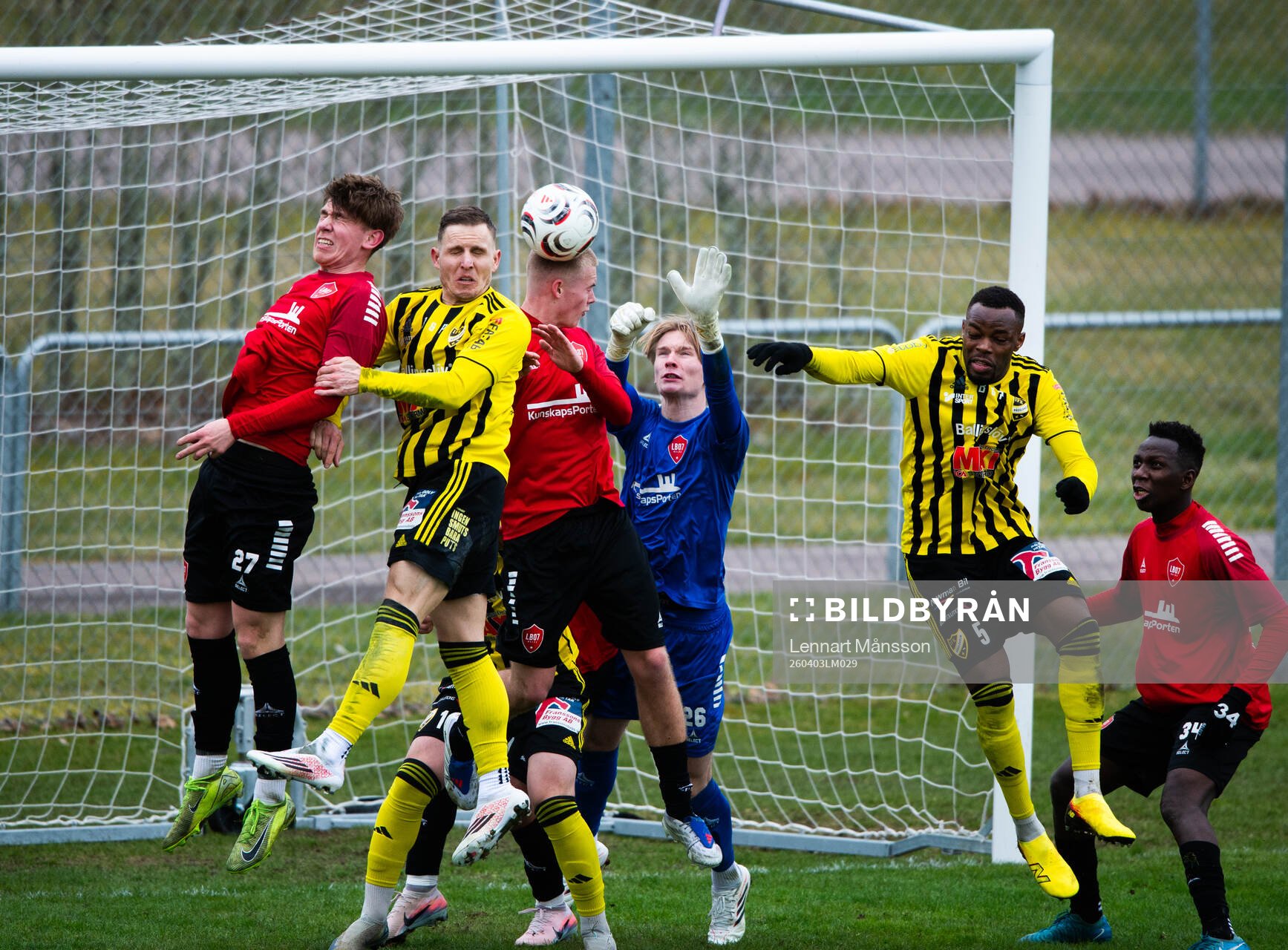IFK Hässleholms Michael Böttcher Andersen och Saikou